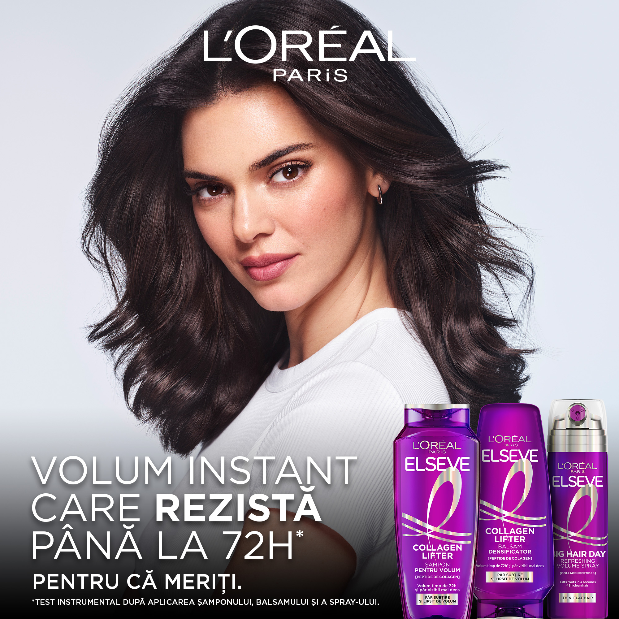L'Oréal Paris Facebook ad: Elseve Collagen Lifter.