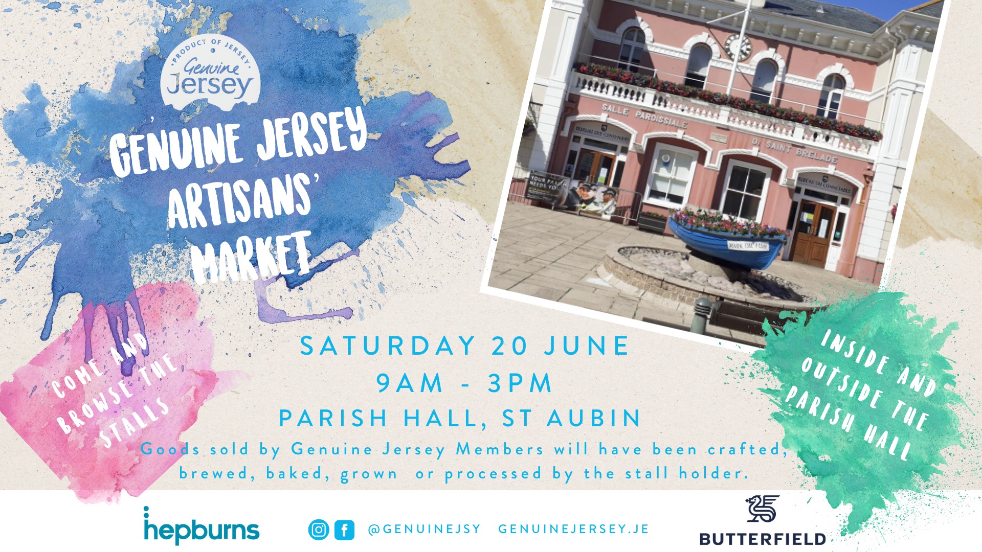 Genuine Jersey Facebook ad: Genuine Jersey Artisans' Market
