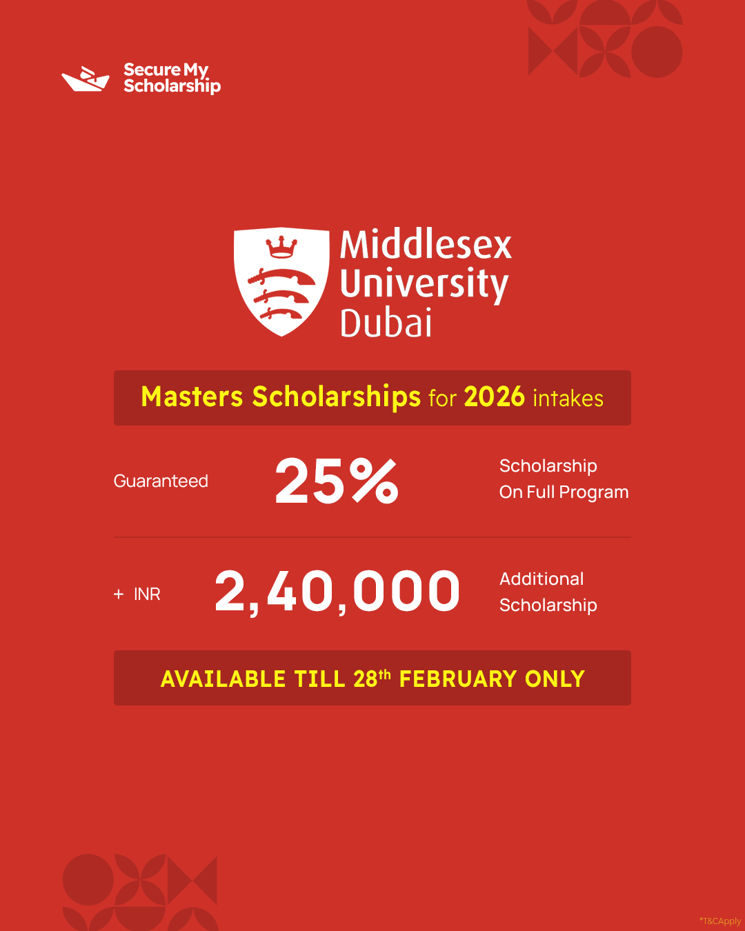 Secure My Scholarship Facebook ad: Lock in your Scholarships for 2026 today and…