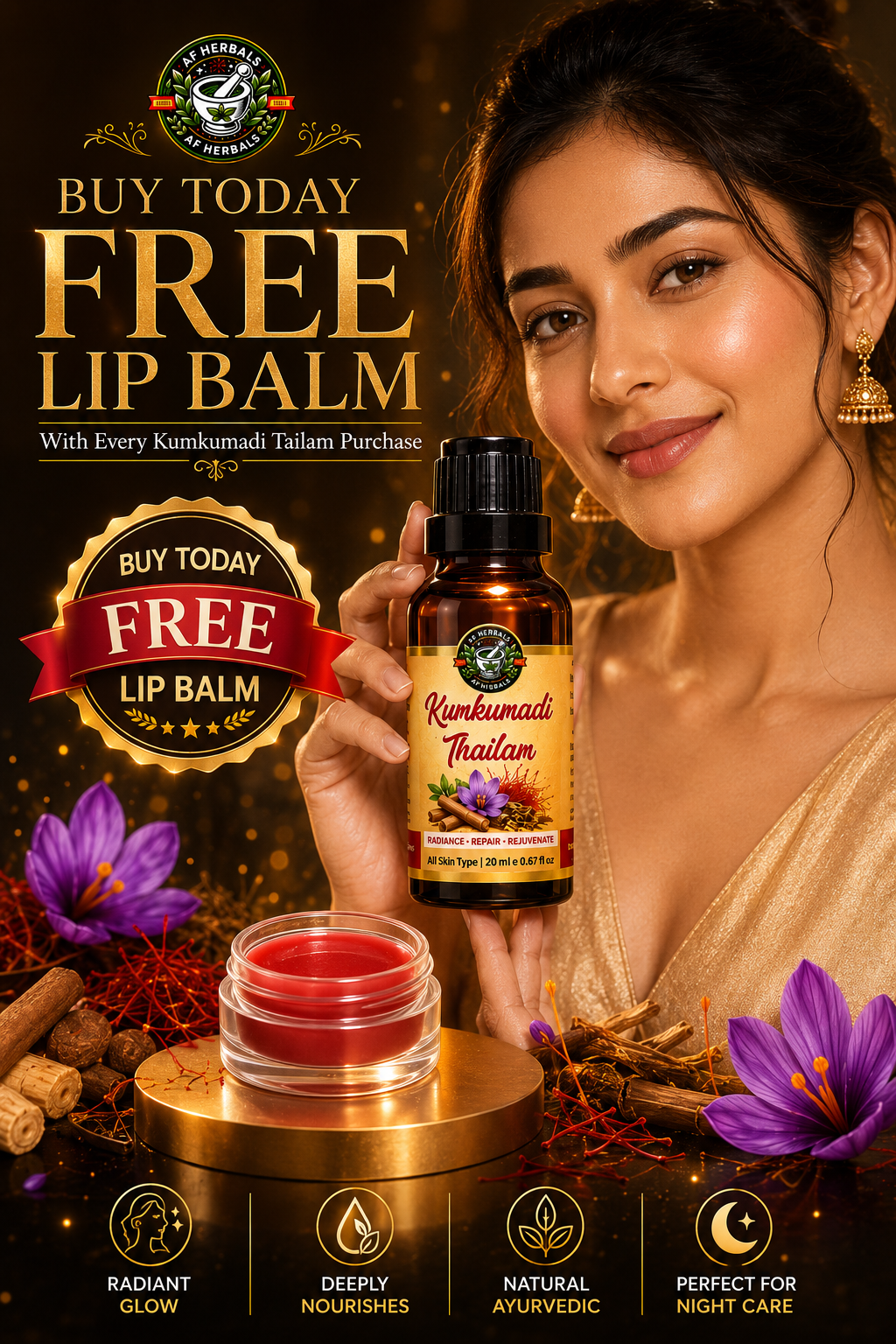 AF Herbals Pvt Ltd. Facebook ad