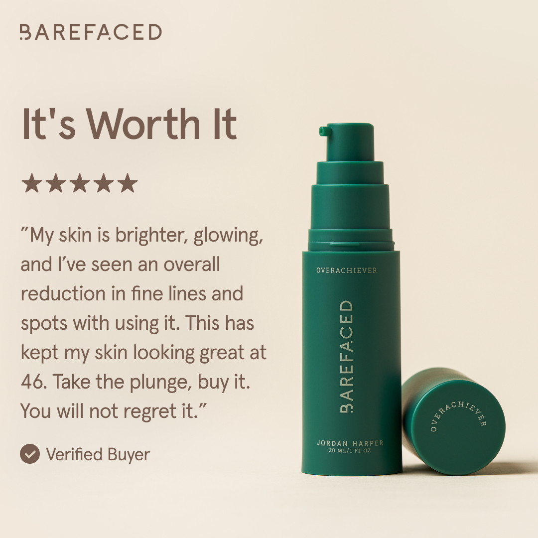 Barefaced Facebook ad