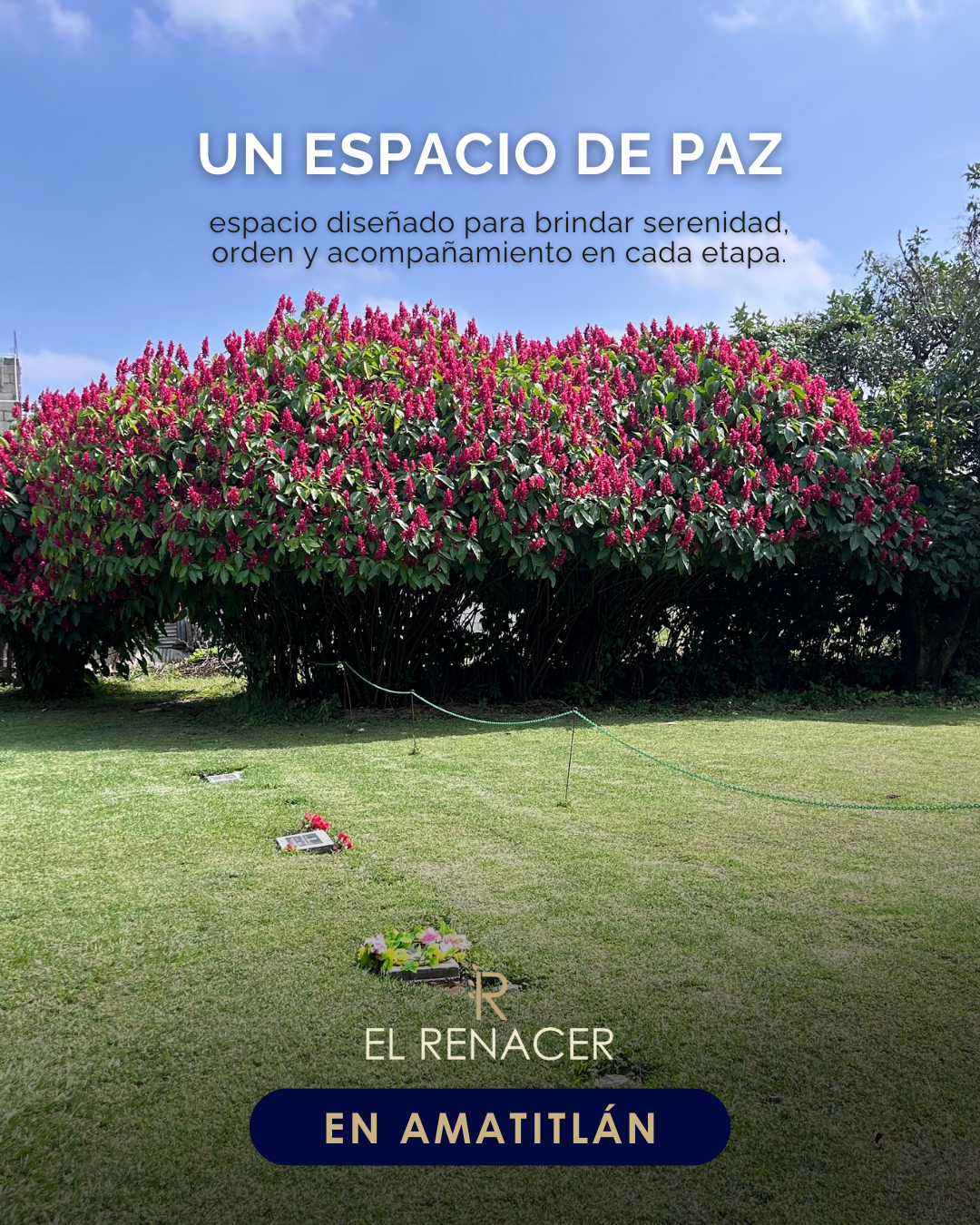 Funeraria y Cementerio El Renacer Facebook ad from Apr 28, 2026