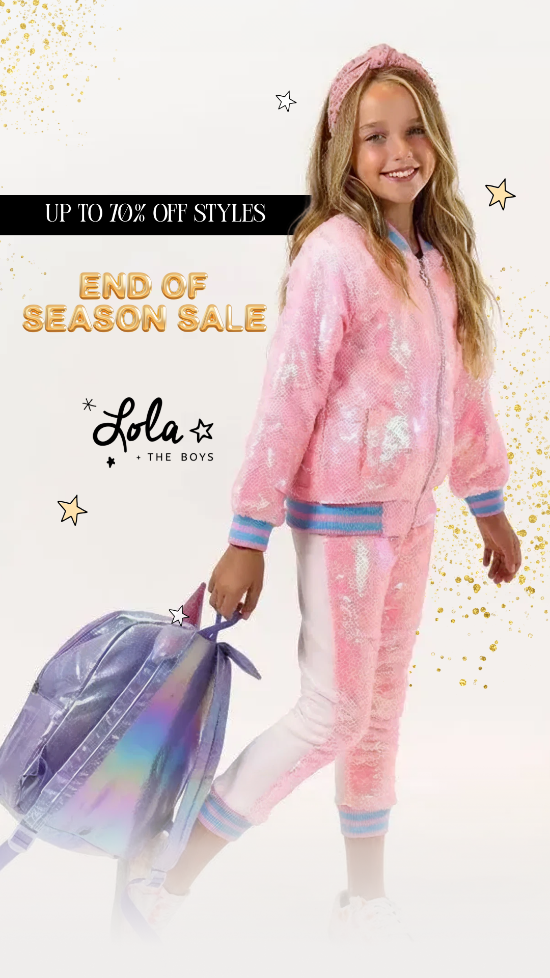 Lola + The Boys Facebook ad