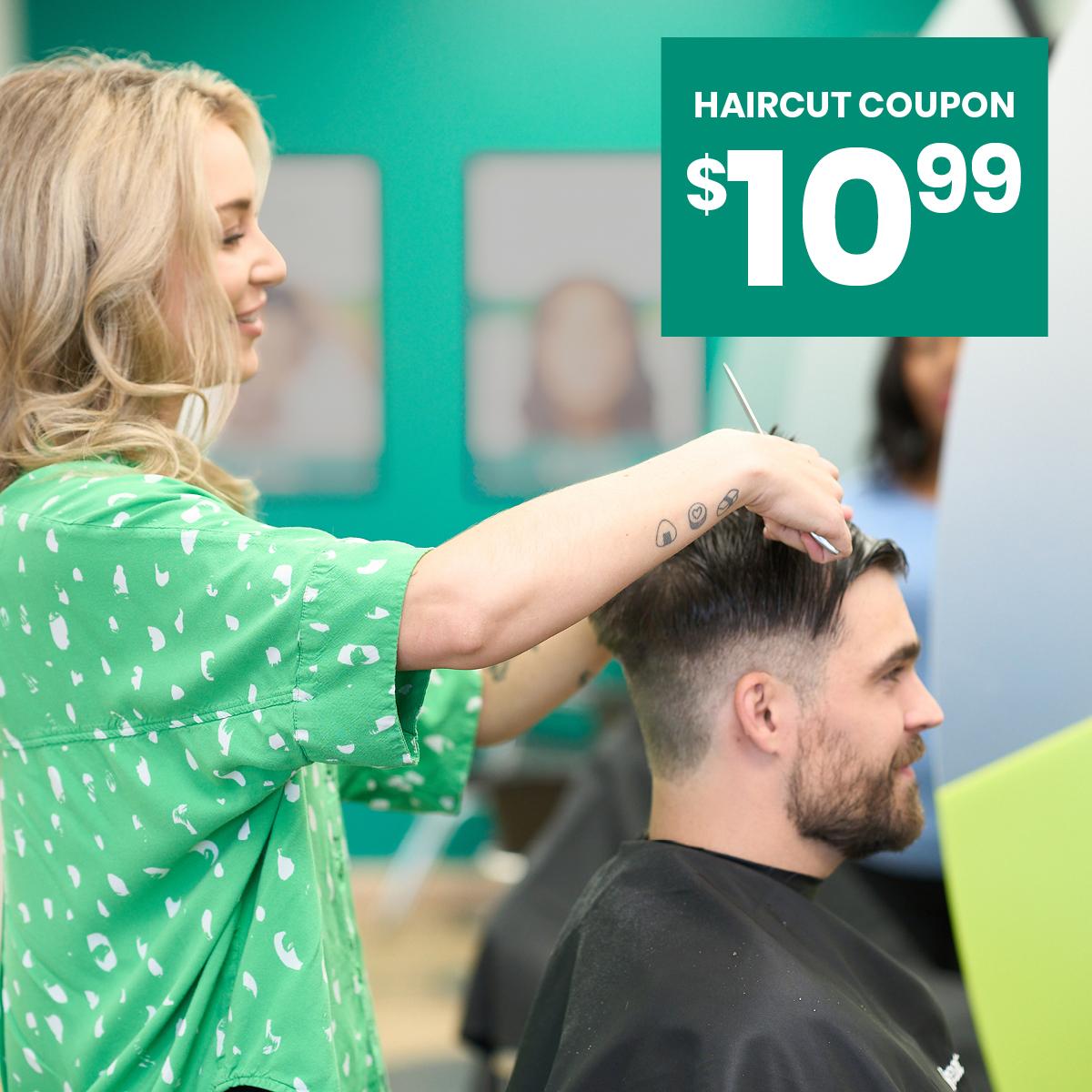 Great Clips Facebook ad: Look Great. Spend Less.