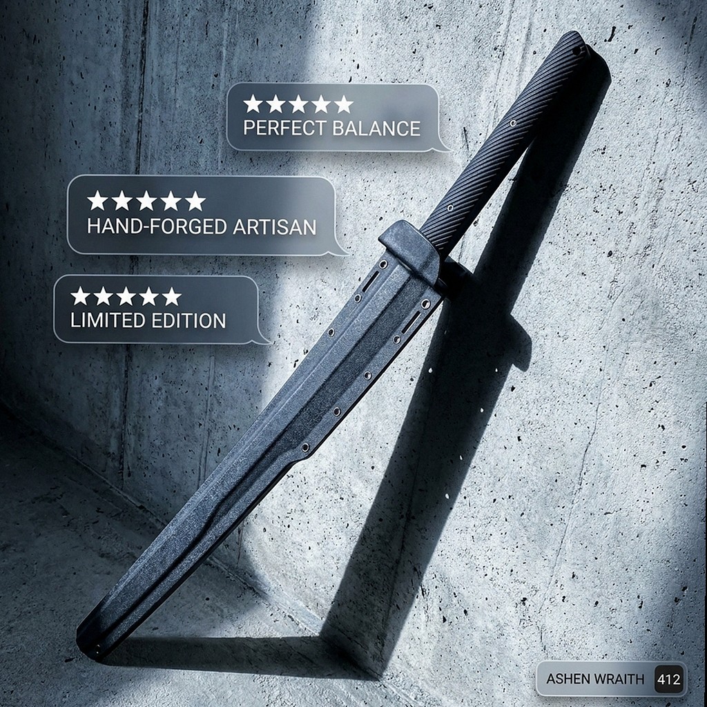 Katana Sword Facebook ad