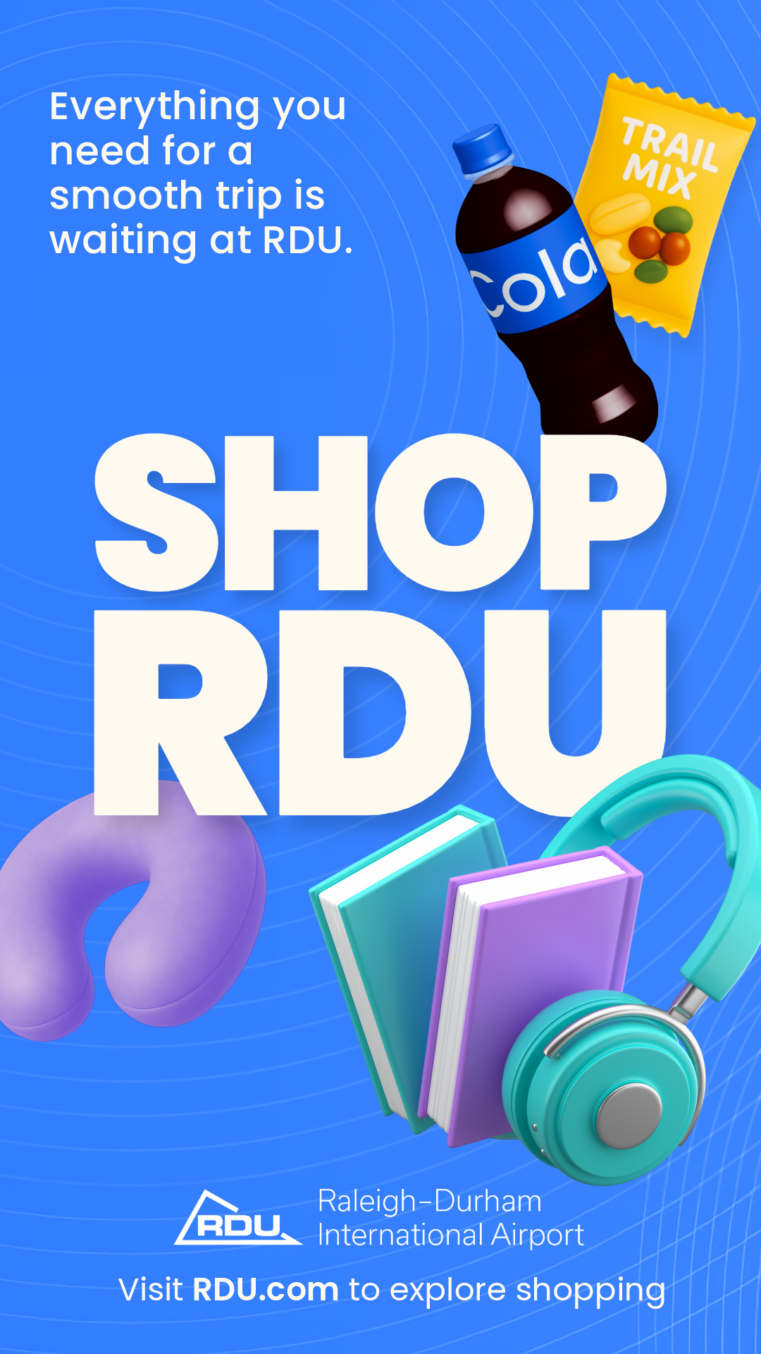 Raleigh-Durham International Airport (RDU) Facebook ad
