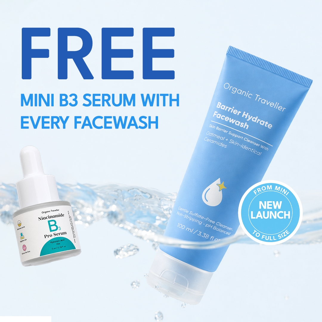 Organic Traveller - Skincare Facebook ad