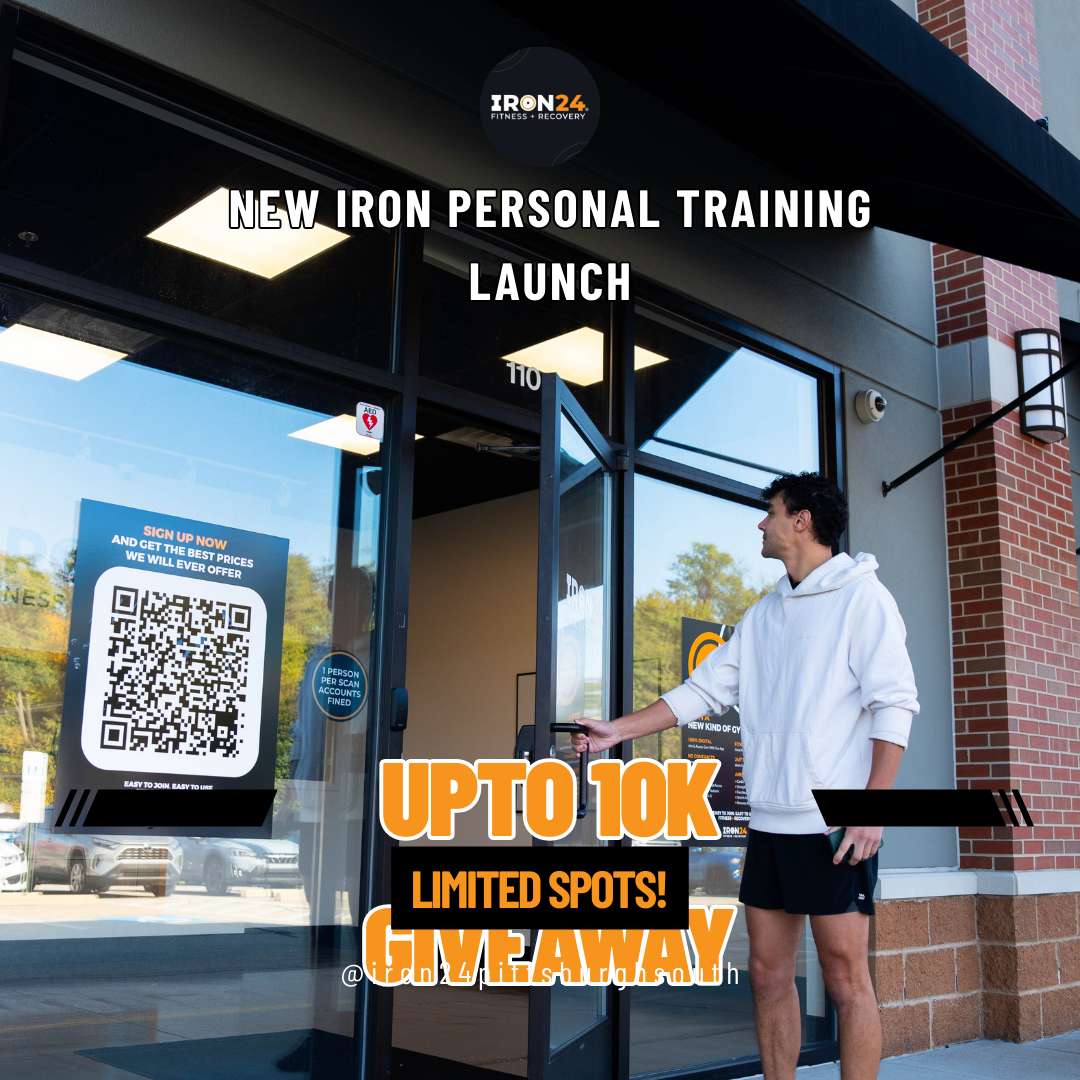 Iron24pittsburghsouth Facebook ad: 10K GIVEAWAY!