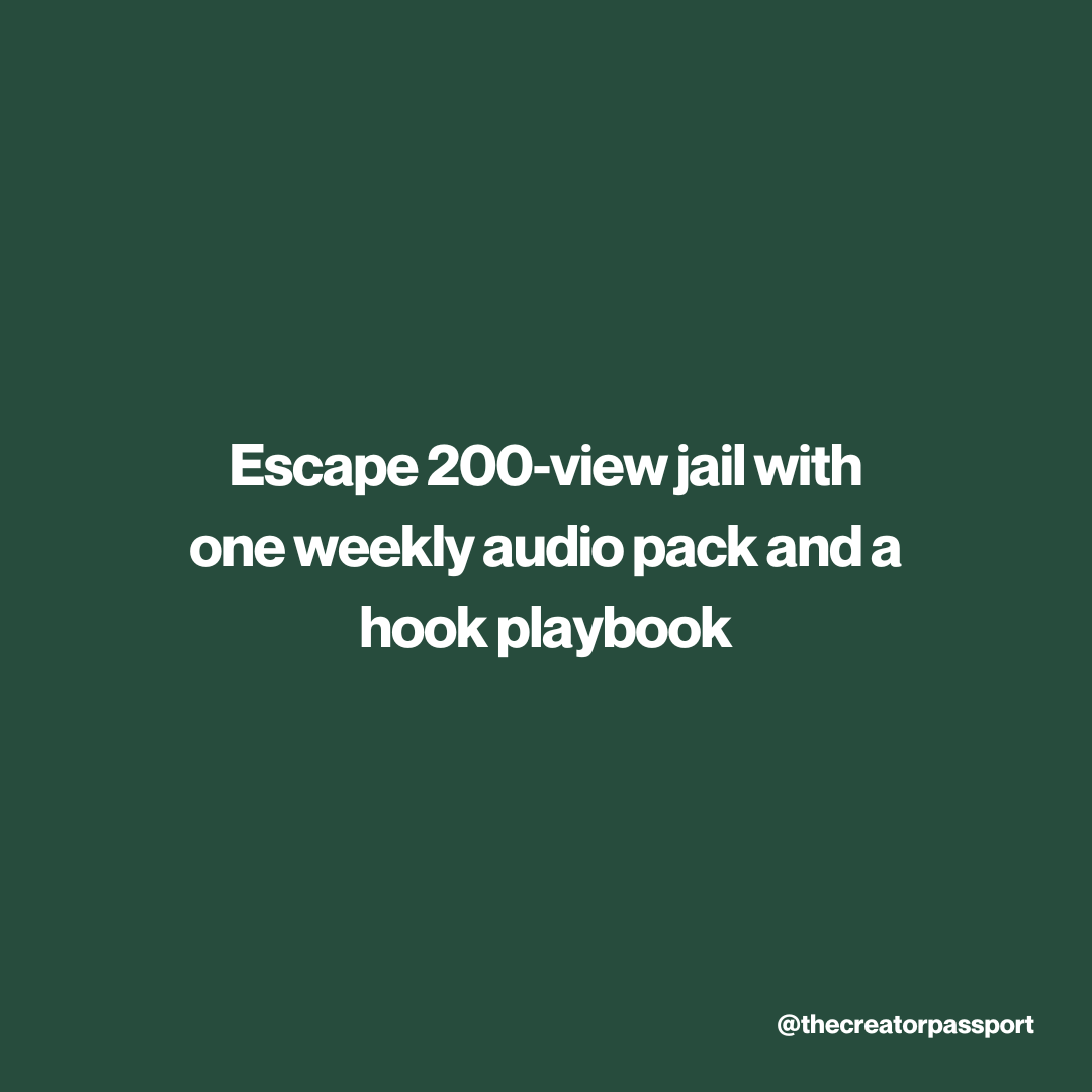 The Creator Passport Facebook ad