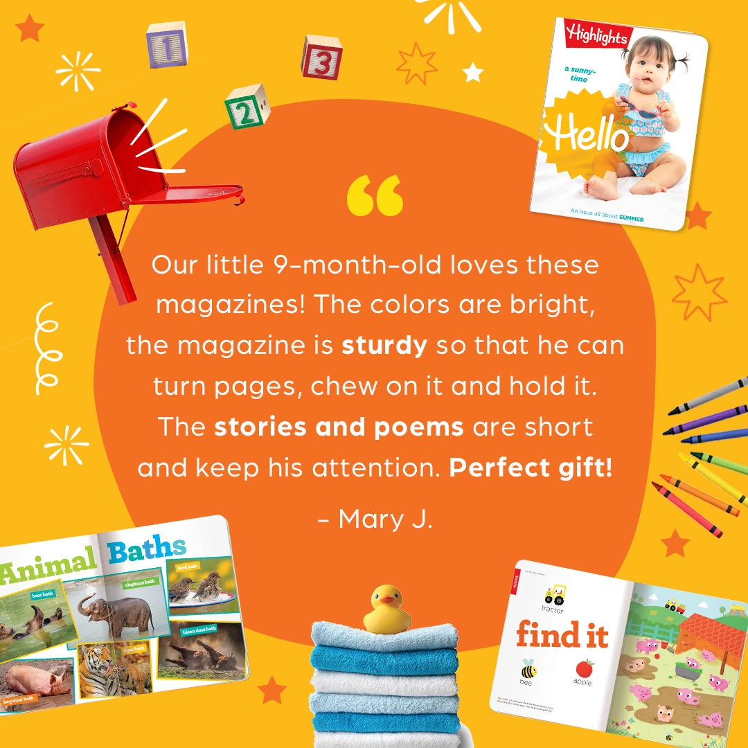 Highlights for Children Facebook ad