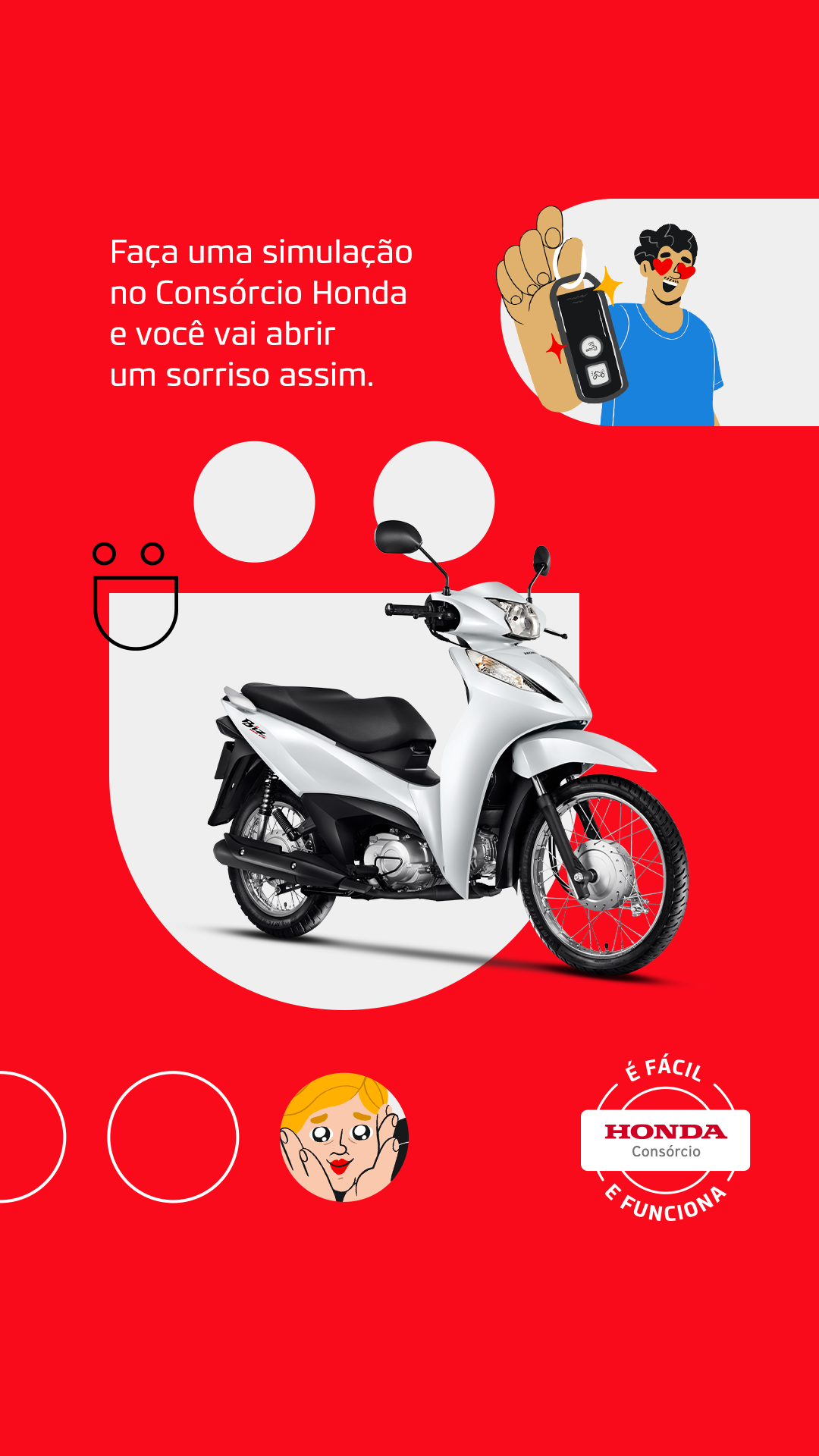 Consórcio Honda Facebook ad from Jan 13, 2026