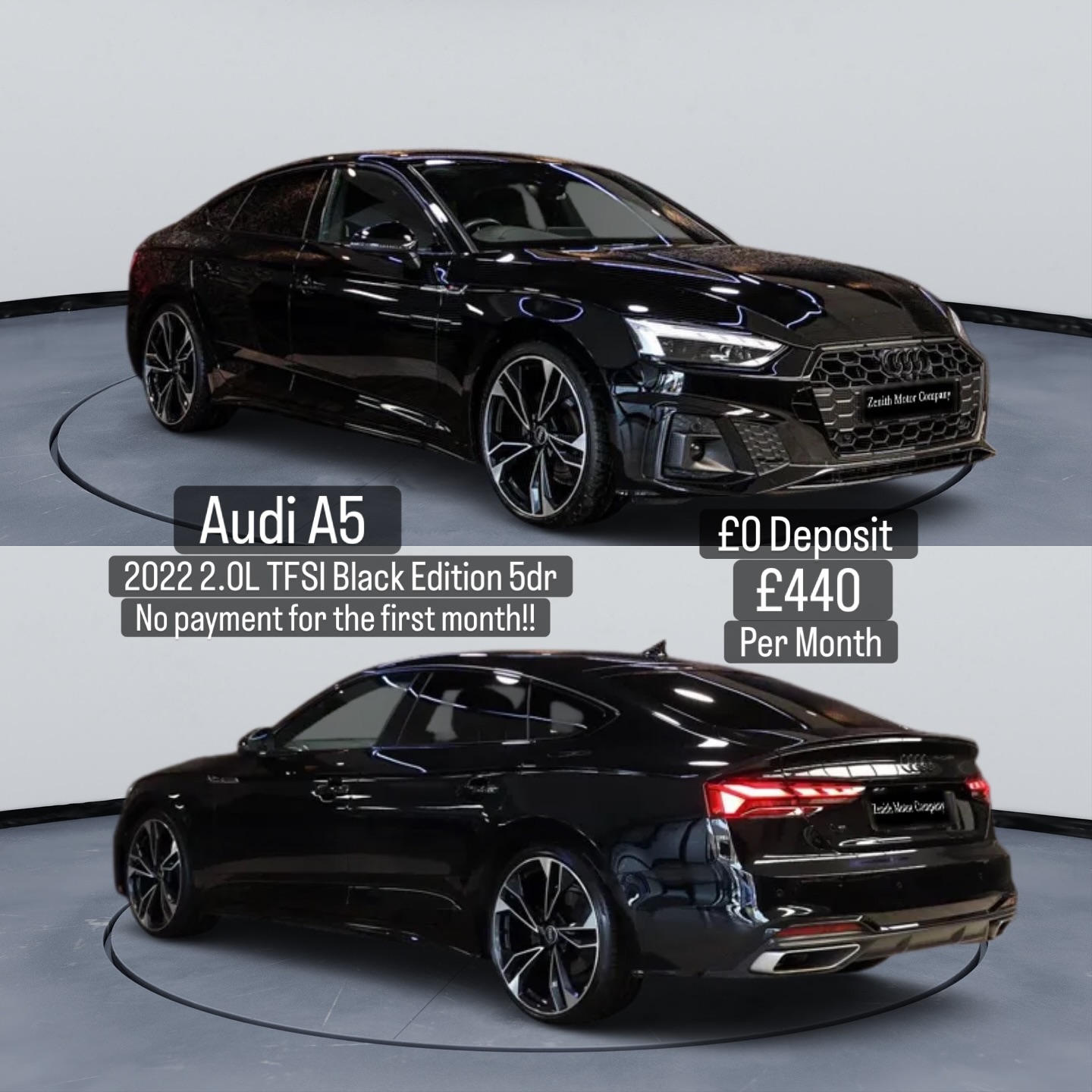 walee_zenith Facebook ad: £0 Deposit £440 PCM 