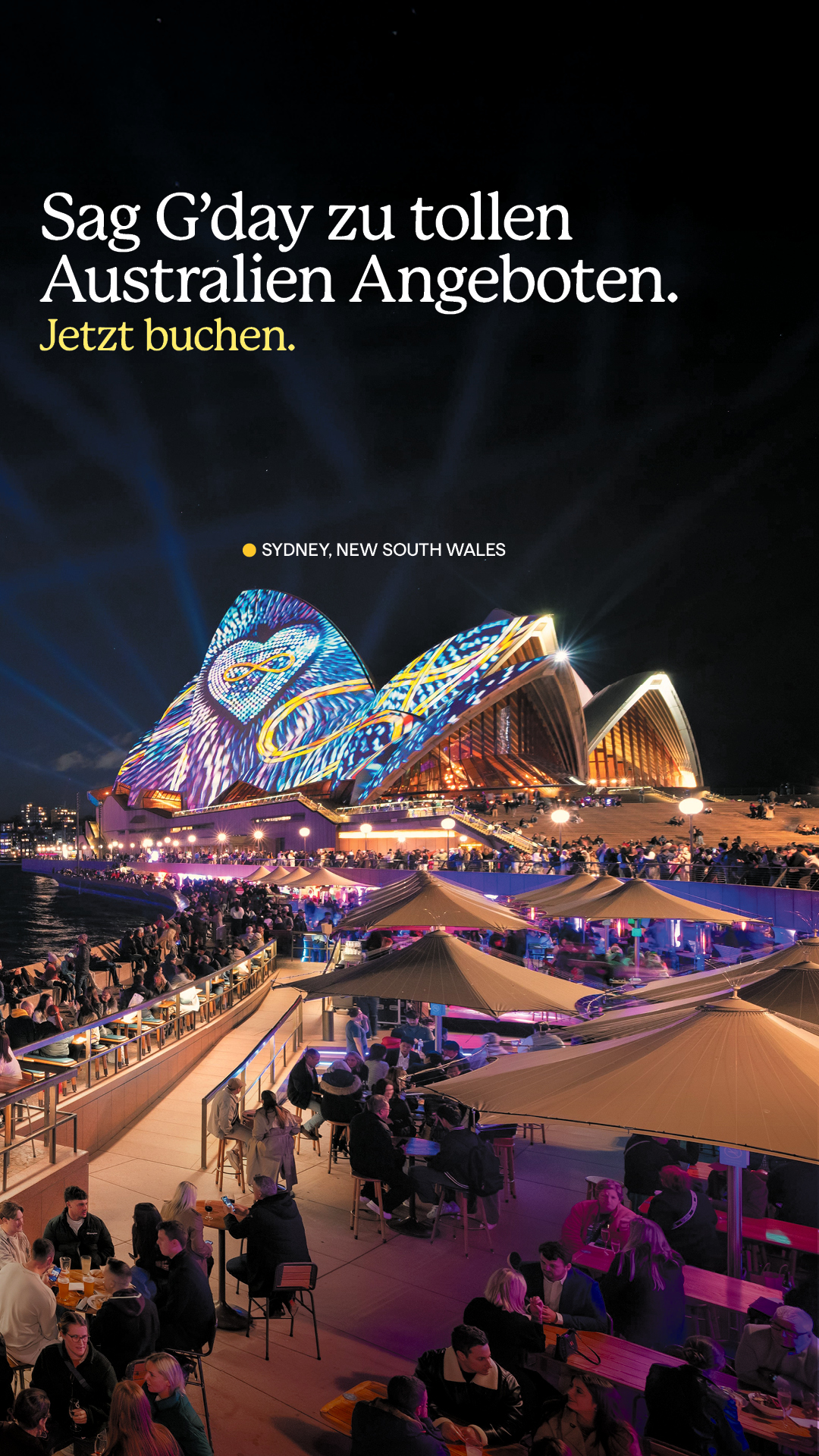 Australia.com Facebook ad