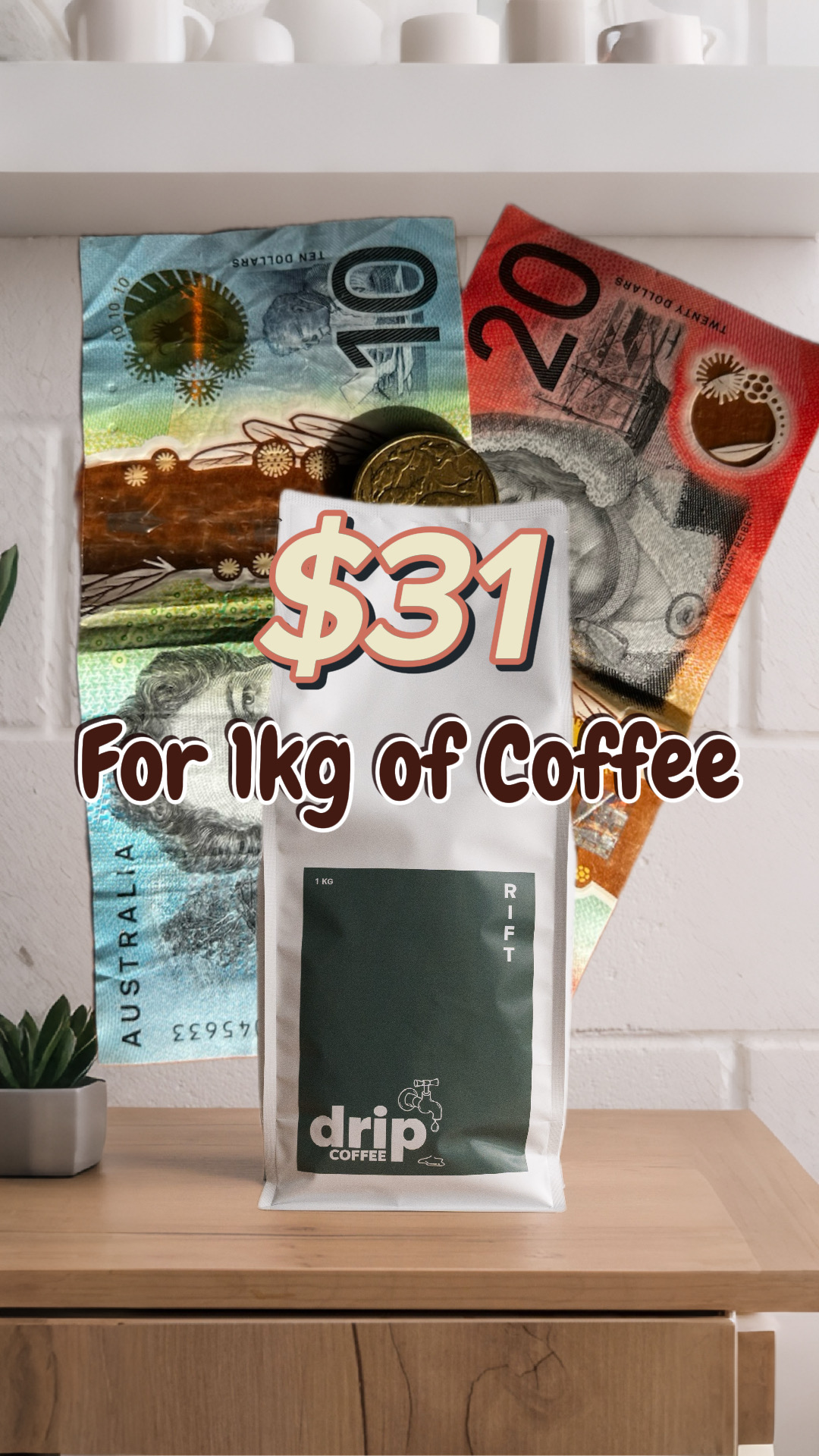 Drip Roast Coffee Facebook ad