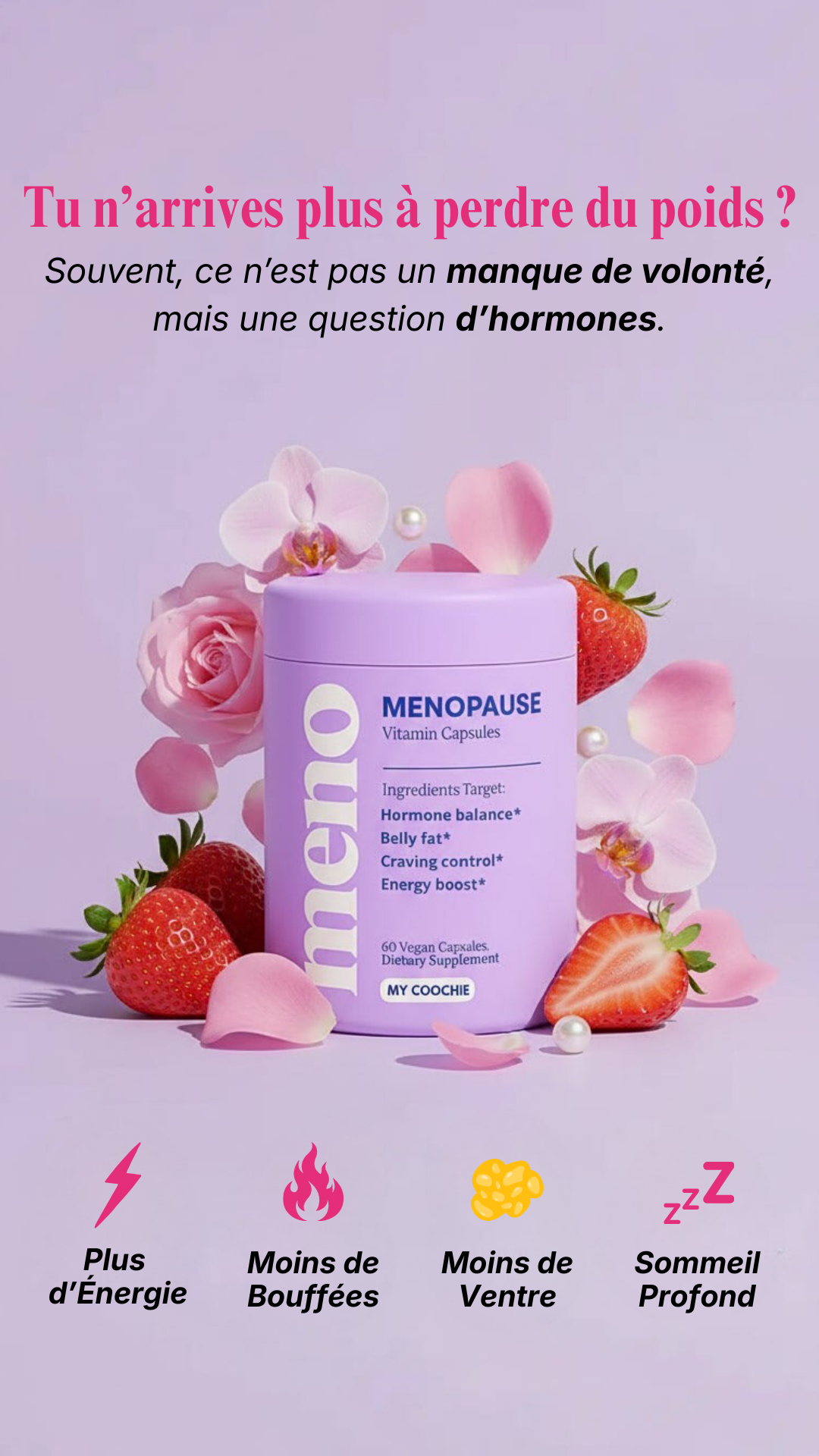 Menopause Weightloss Secrets Facebook ad