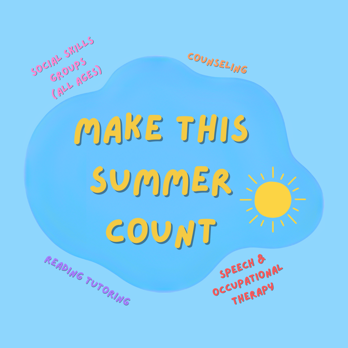 Theratime Facebook ad: Make This Summer Count