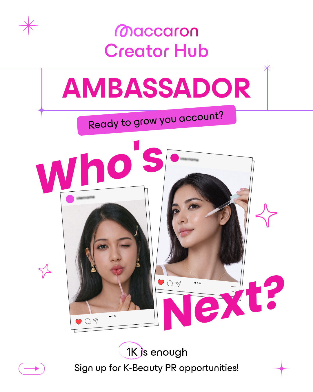 Maccaron Facebook ad