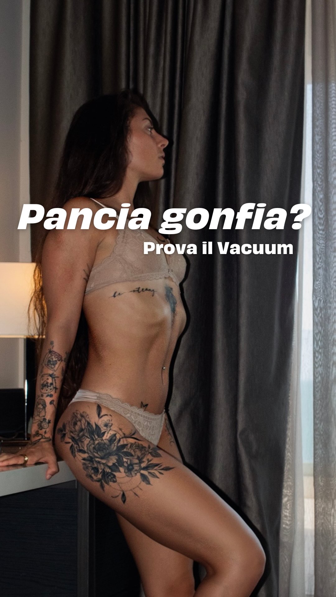 Chiara Fazzini Personal Trainer Facebook ad: Pancia sempre gonfia?
