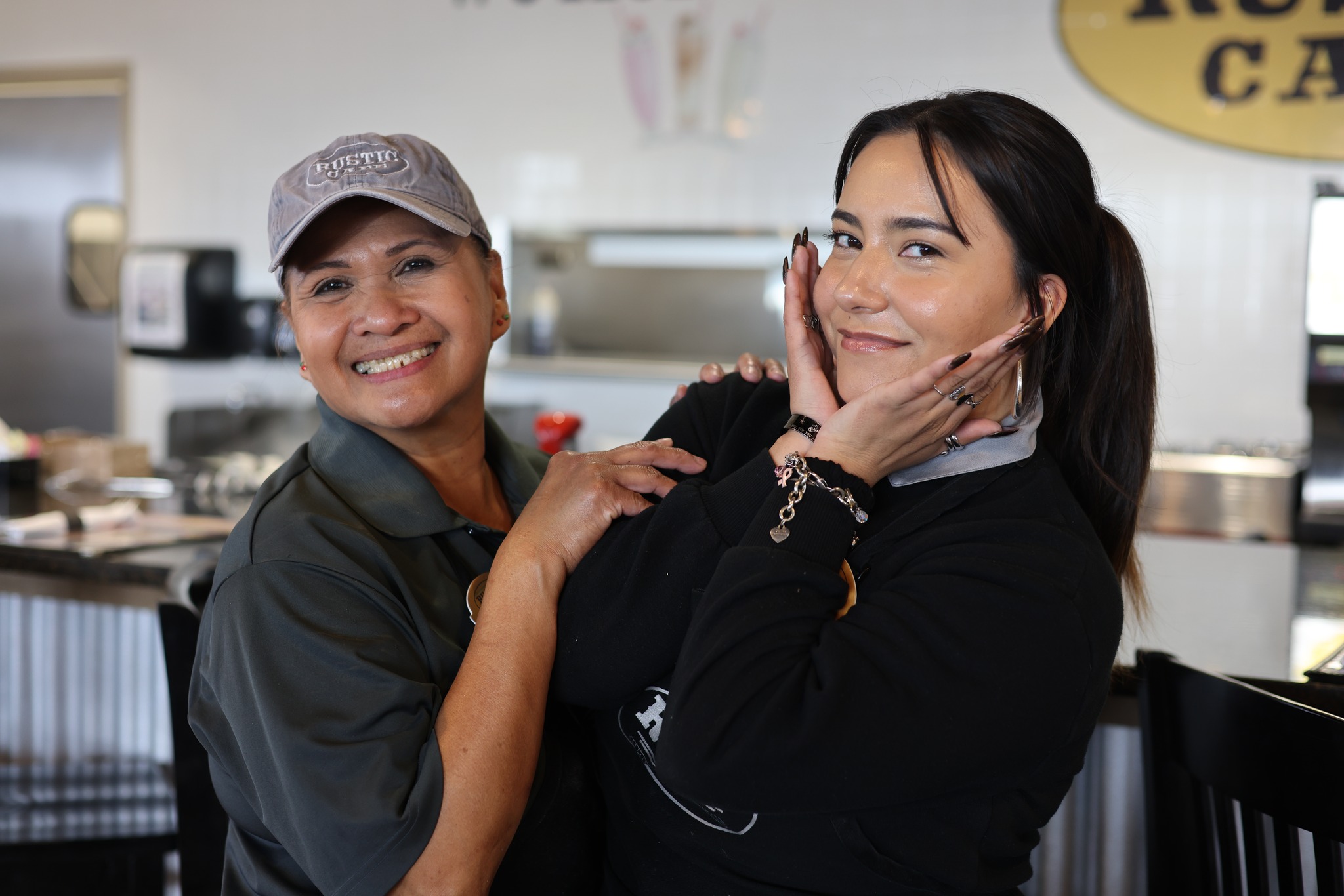 Rustic Cafe - Haskell Tx Facebook ad: NOW HIRING COOKS & SERVERS