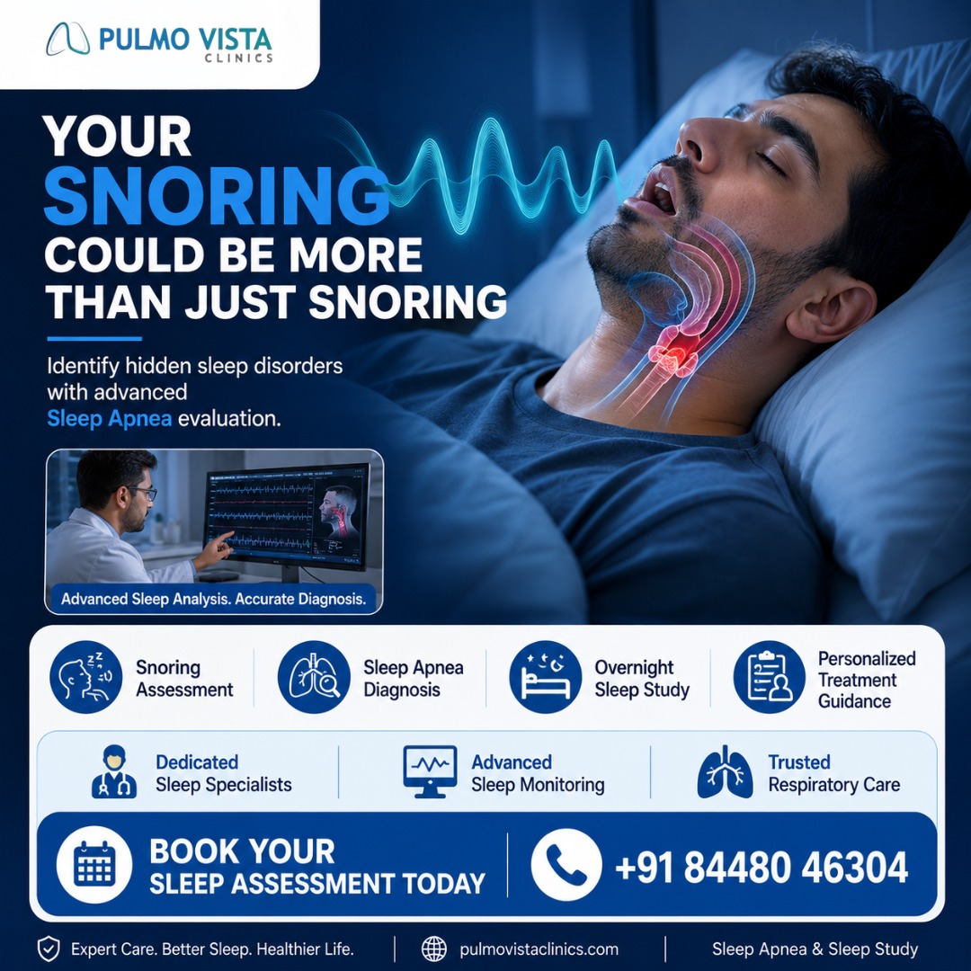 Pulmo Vista Clinics Facebook ad: Book Your Sleep Assessment Today