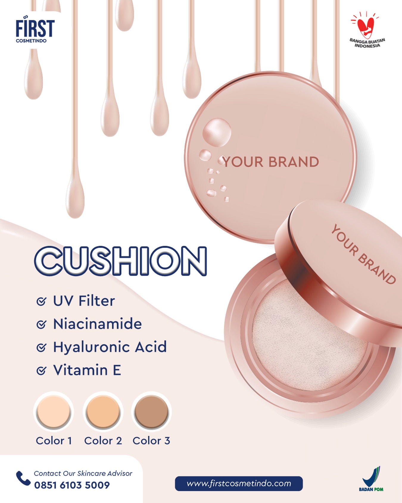Maklon Kosmetik - First Cosmetindo Facebook ad: Pabrik Maklon Kosmetik dan Skincare Jogja - First Cosmetindo