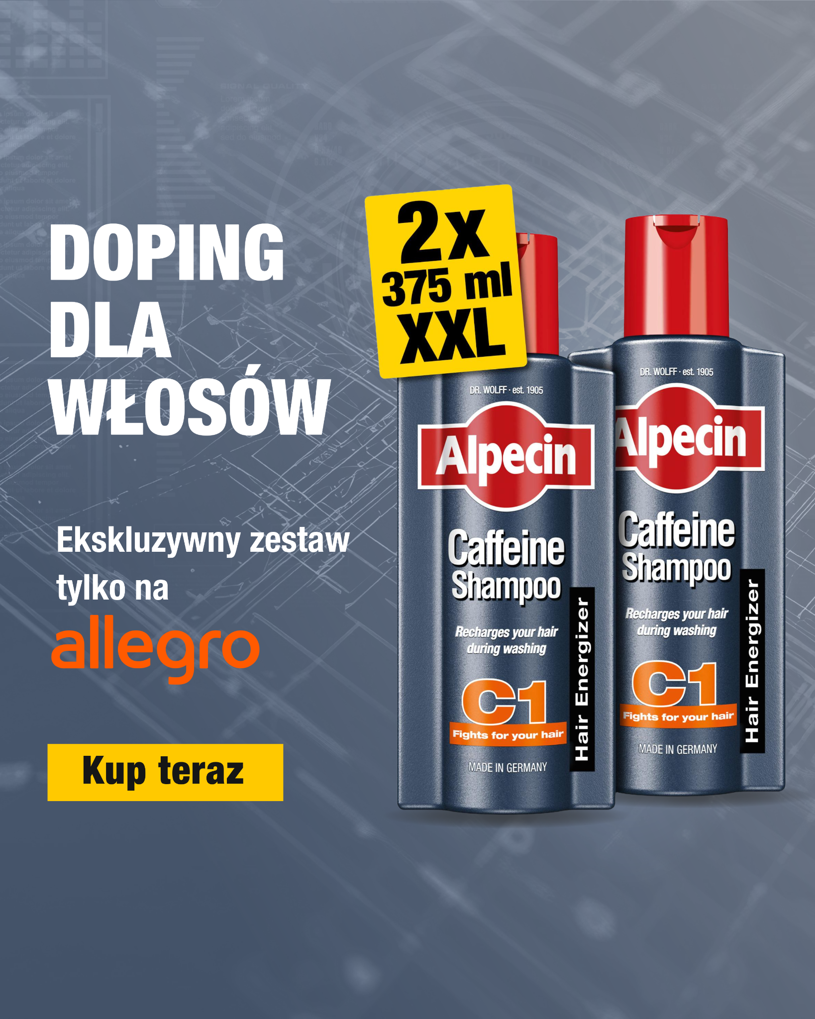 Alpecin Facebook ad