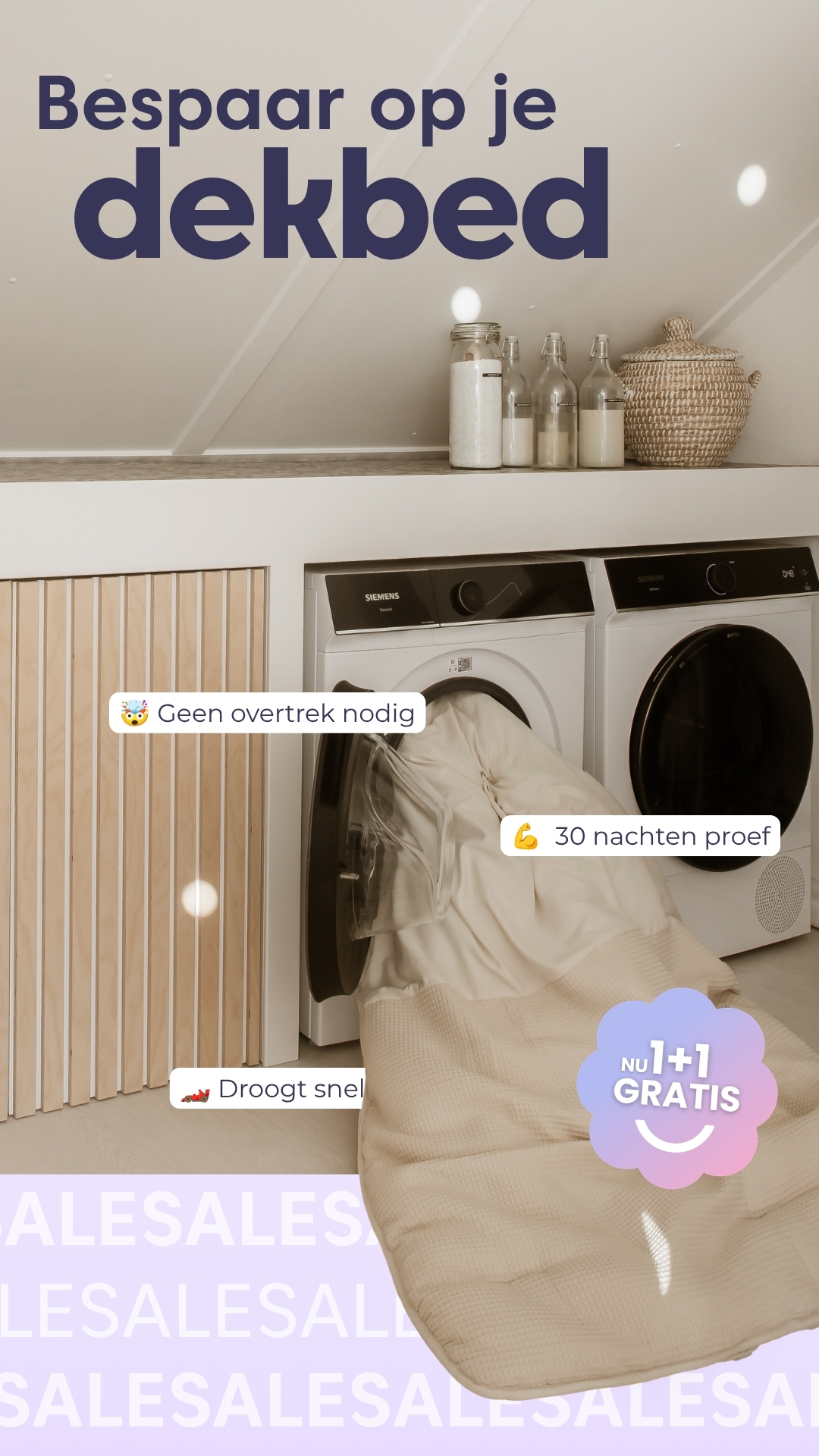 HappyBed Facebook ad