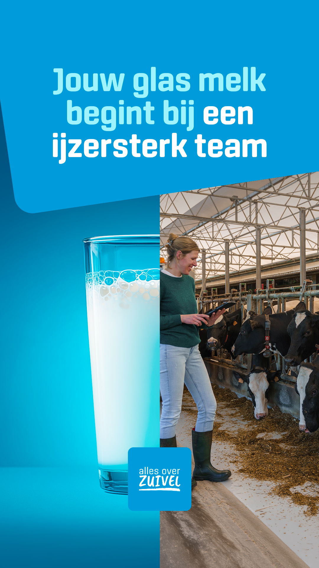 Zuivel, heerlijk eerlijk Facebook ad: Koe health coach?