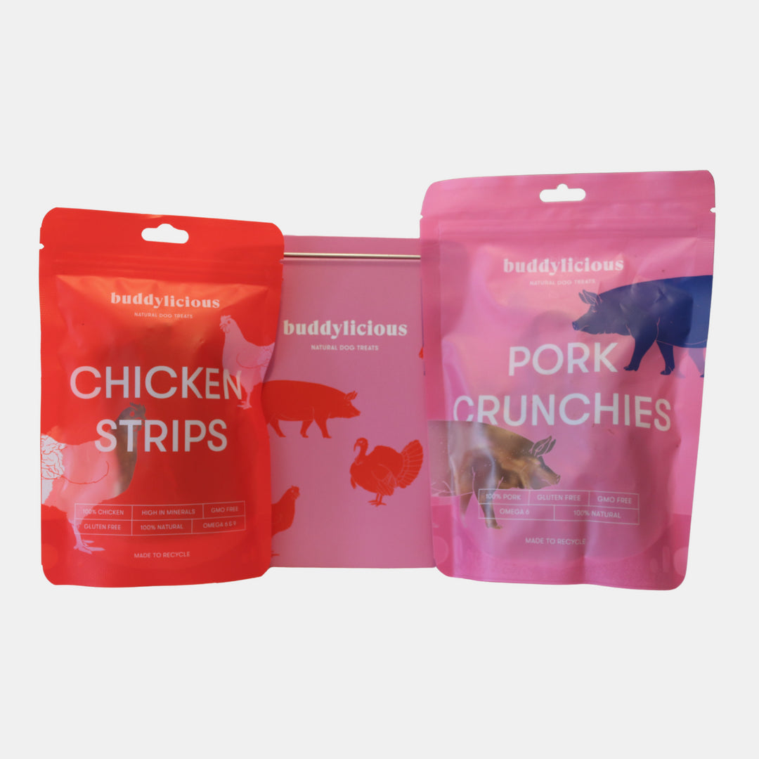 Buddylicious Facebook ad: Treat your dog to the best with Buddylicious!