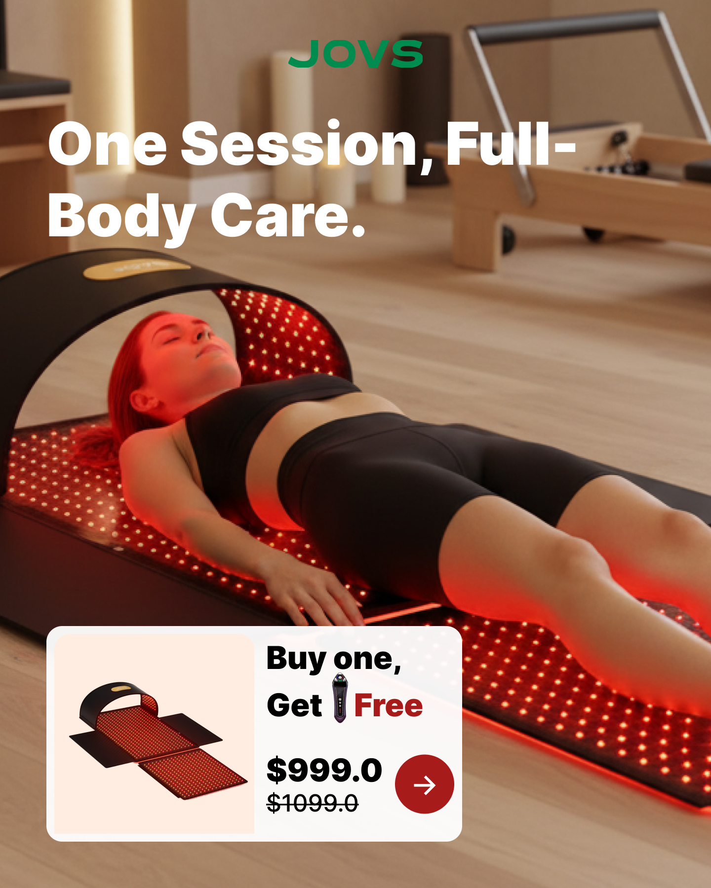 JOVS Facebook ad