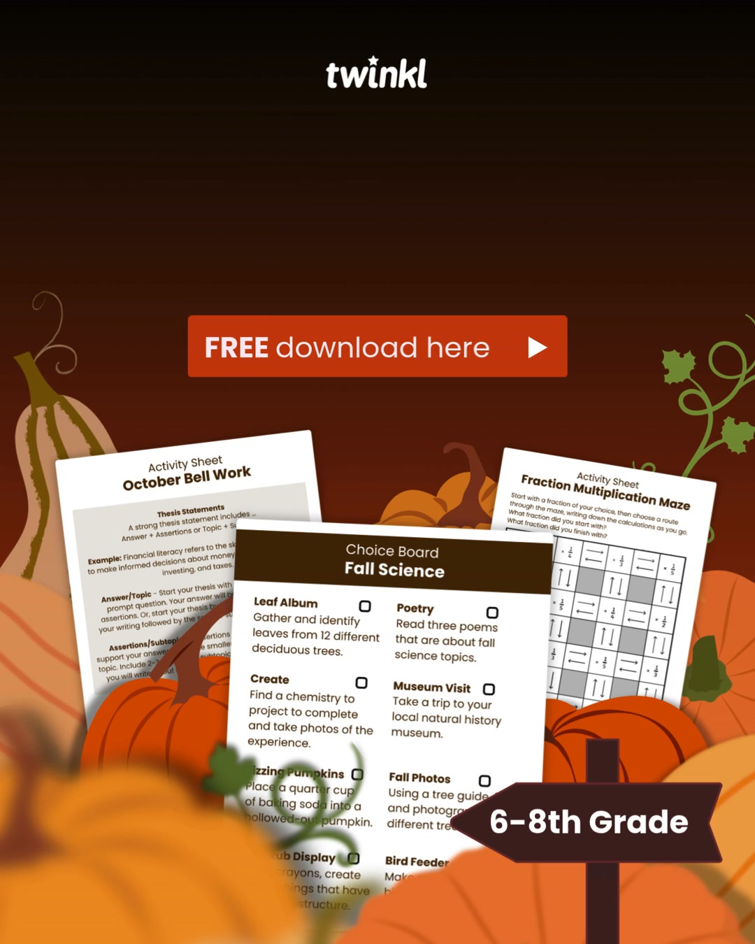 Twinkl Teaching Resources - United States Facebook ad: Sip & print