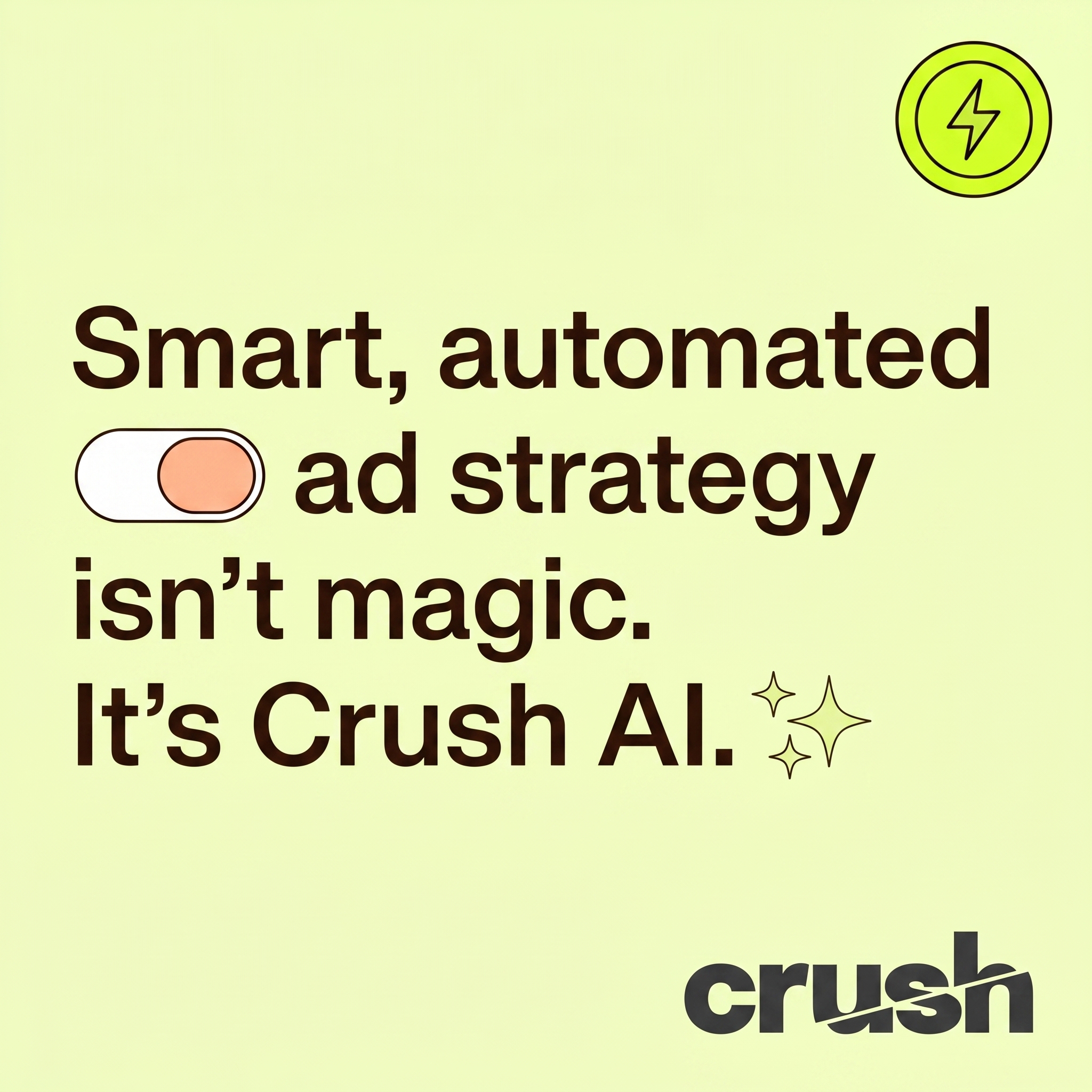trycrush.ai Facebook ad