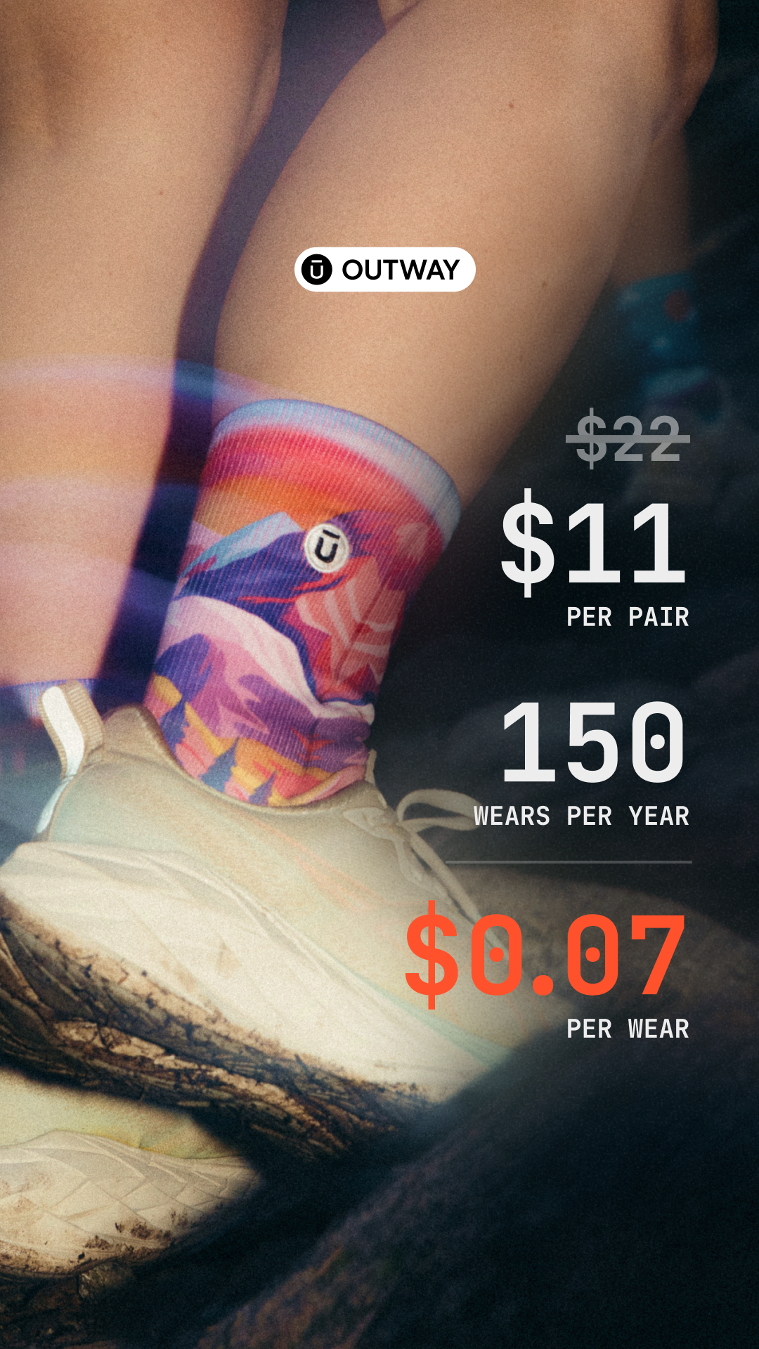 OUTWAY Facebook ad: Athletic Socks | Outway Performance Socks