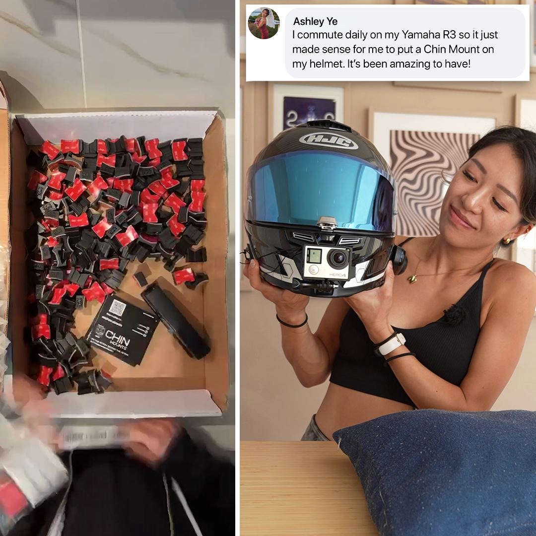 Chin Mounts Facebook ad