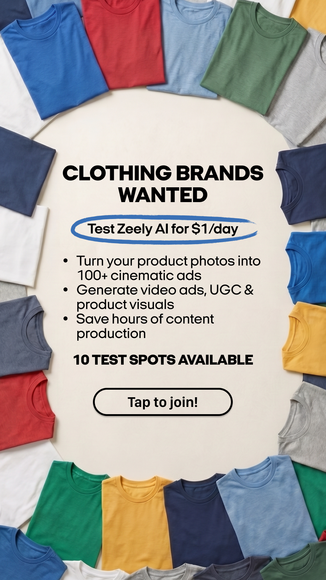 Zeely: AI Ads Maker Facebook ad