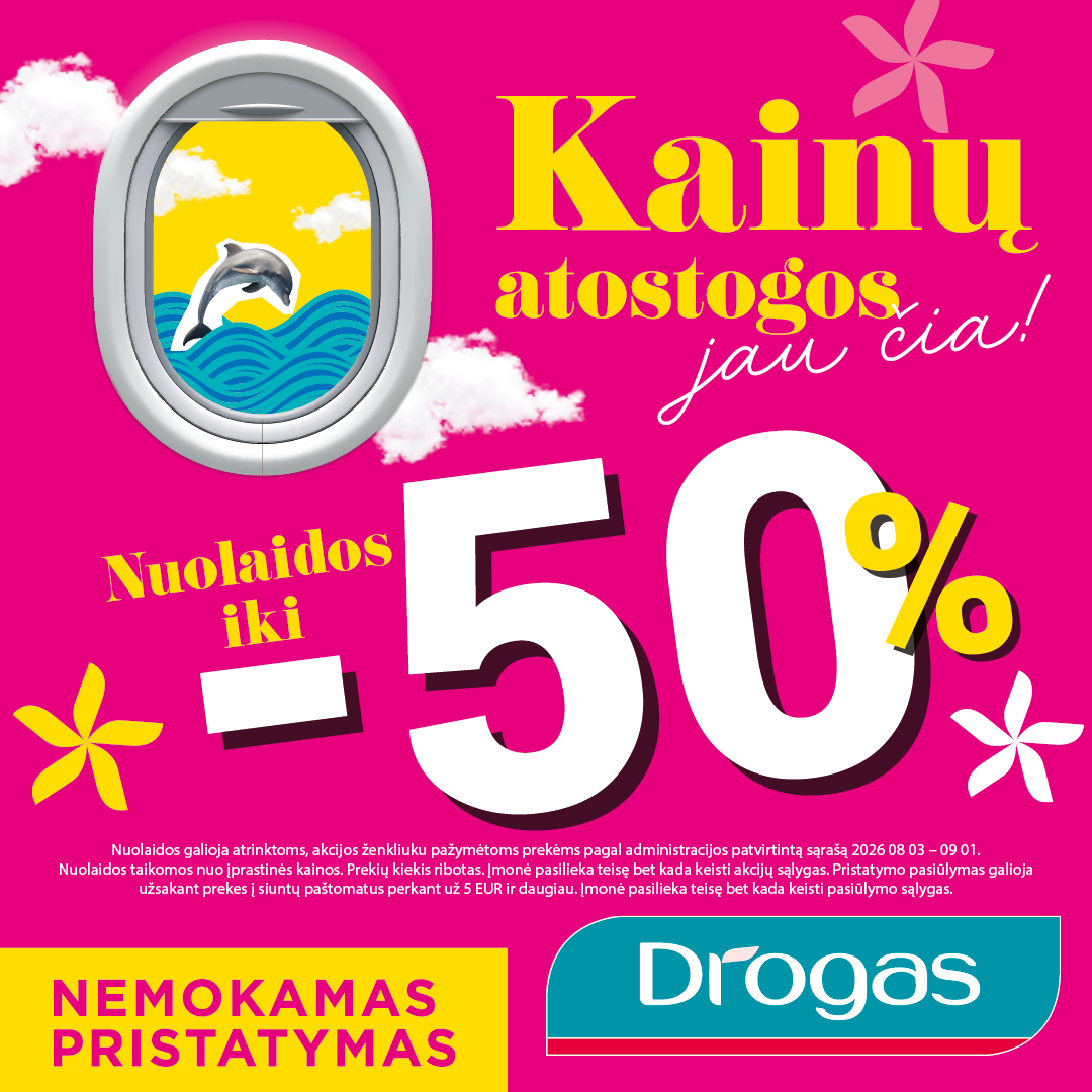 DrogasLietuva Facebook ad