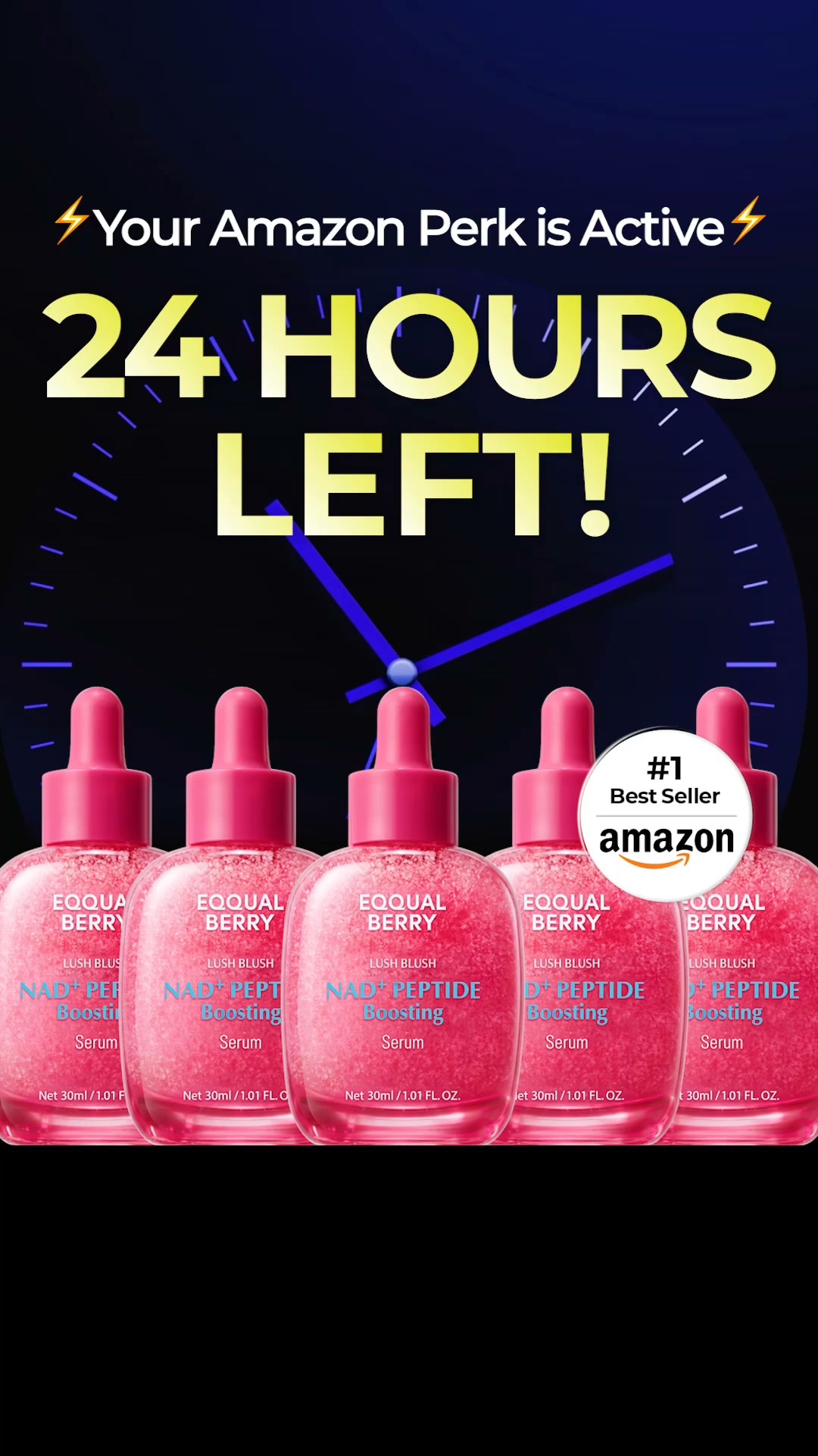 Eqqualberry-Global Facebook ad: DISCOVER THE POWER OF LONGEVITY SKINCARE