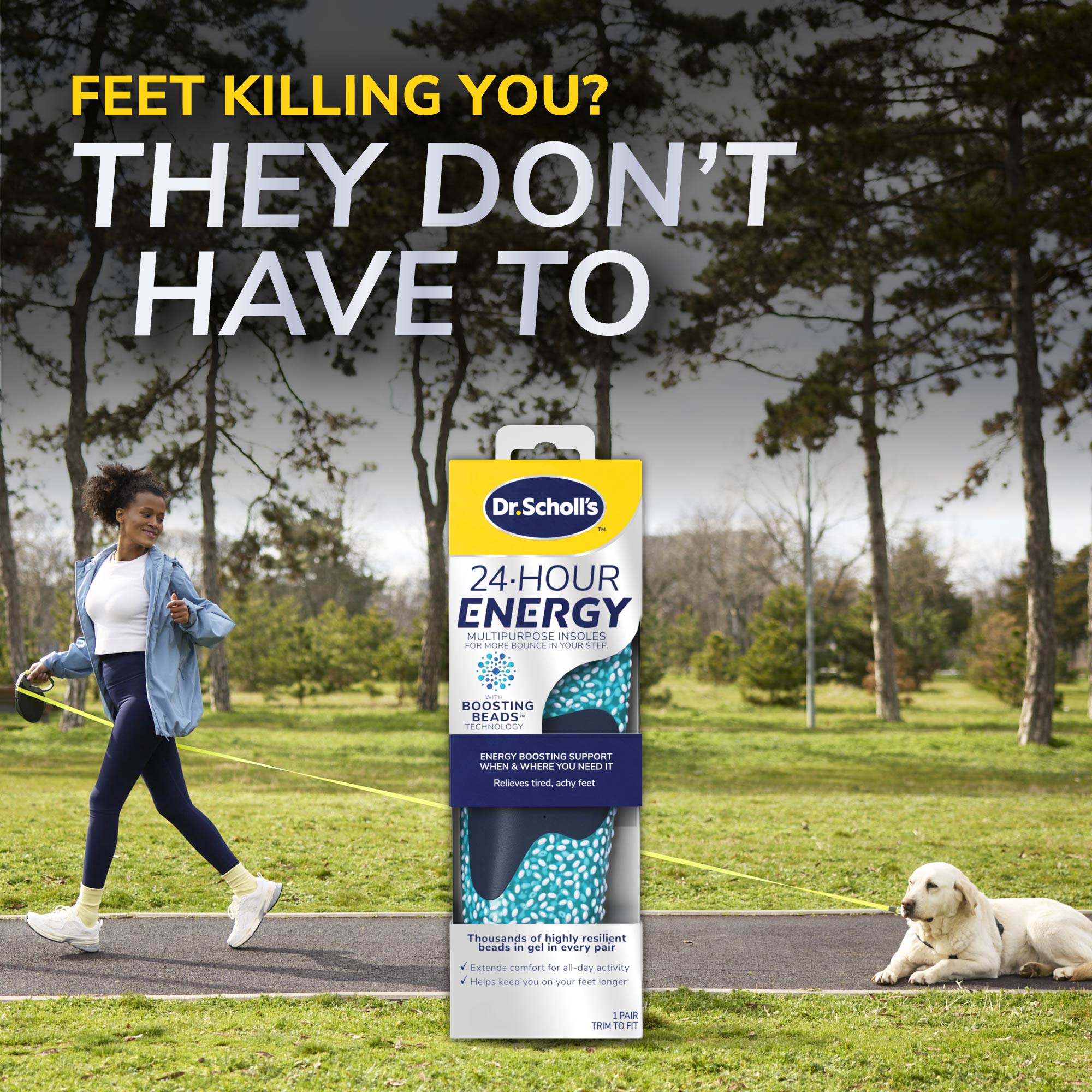 Scholl UK Facebook ad