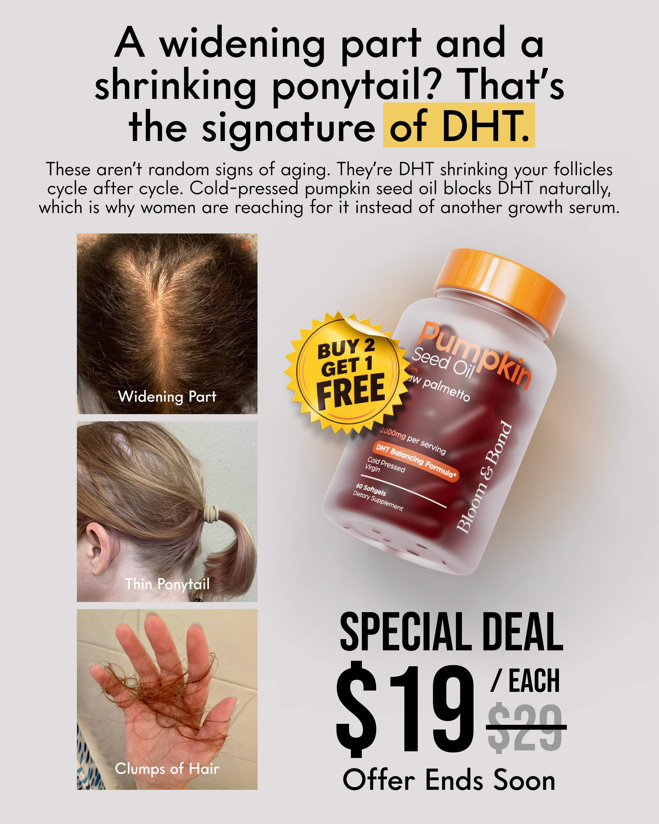Bloom & Bond Facebook ad: Limited Time Sale Ends Soon