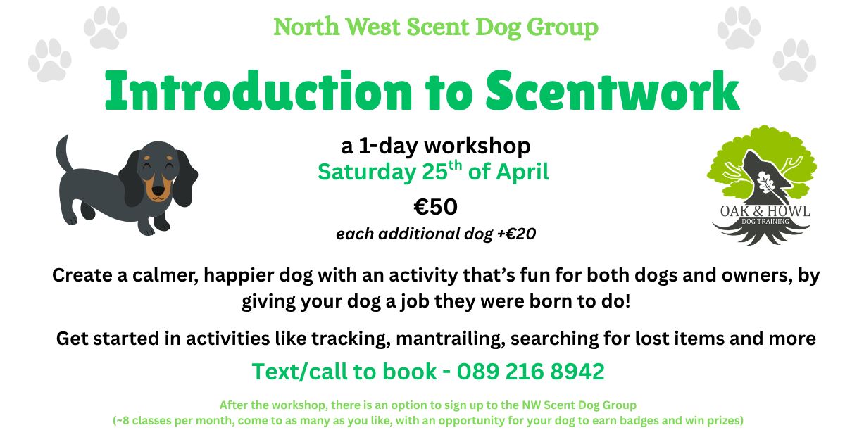Oak & Howl Dog Behaviour and Training Facebook ad: Turn Your Dog.