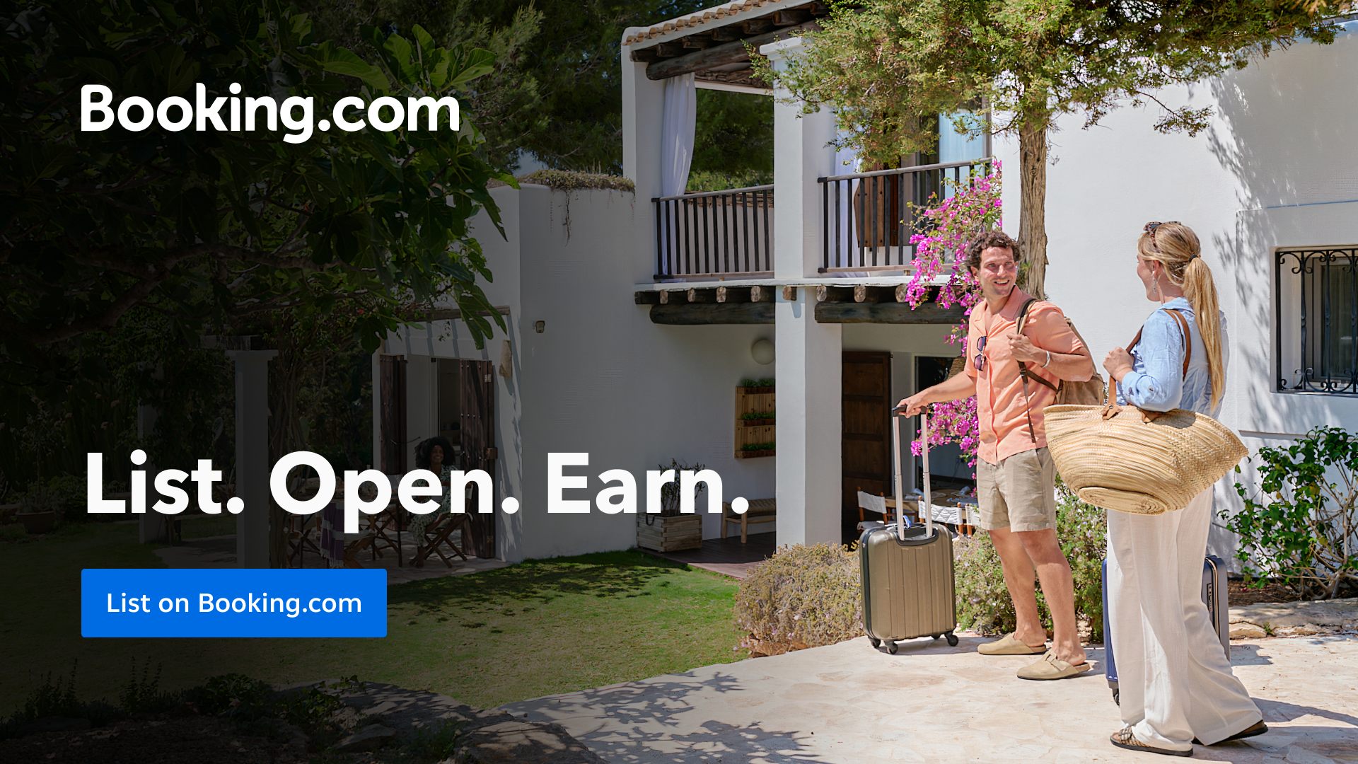 Booking.com Facebook ad from Nov 4, 2025