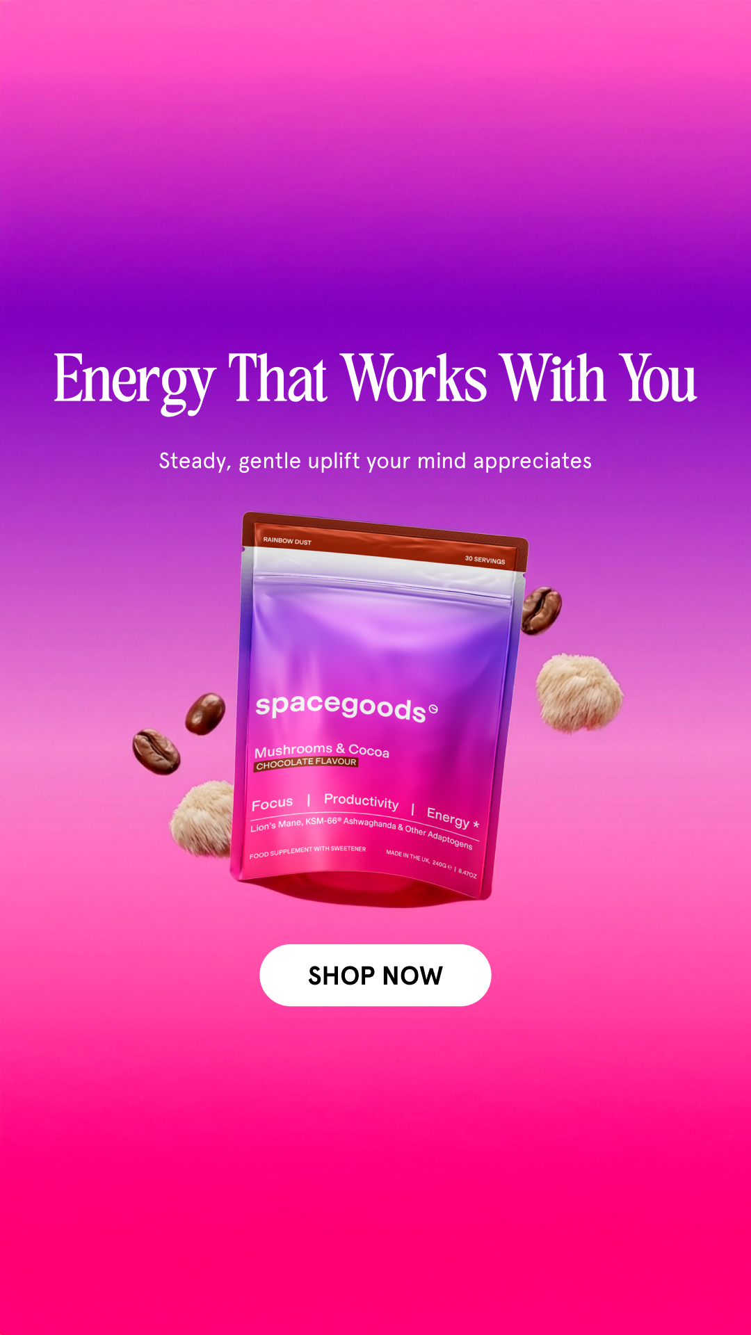Spacegoods Facebook ad