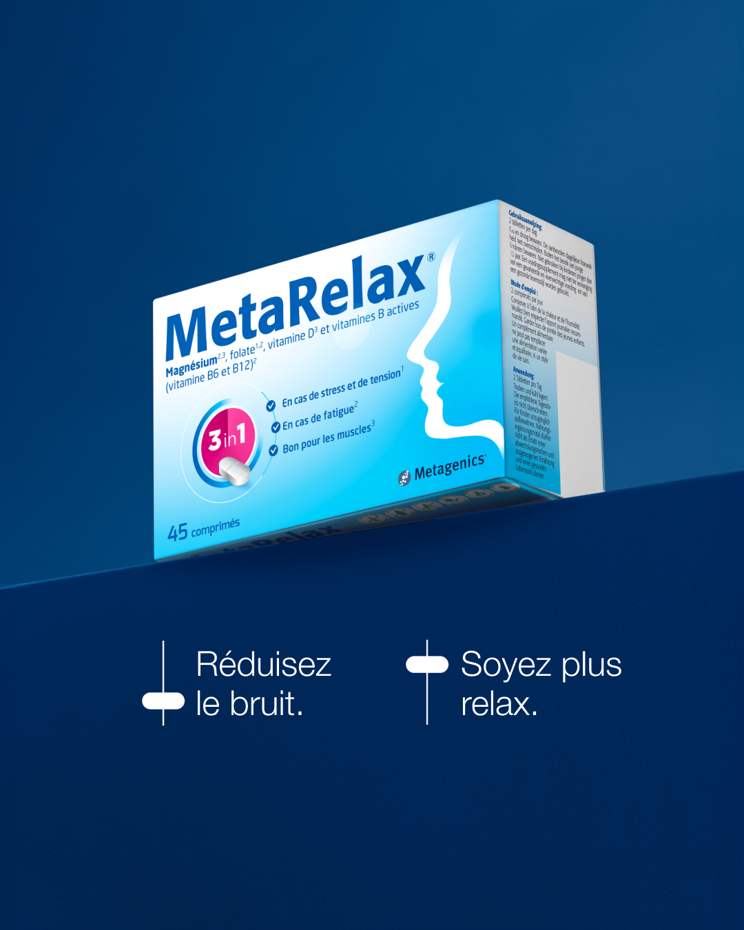 Metagenics Belgique Facebook ad