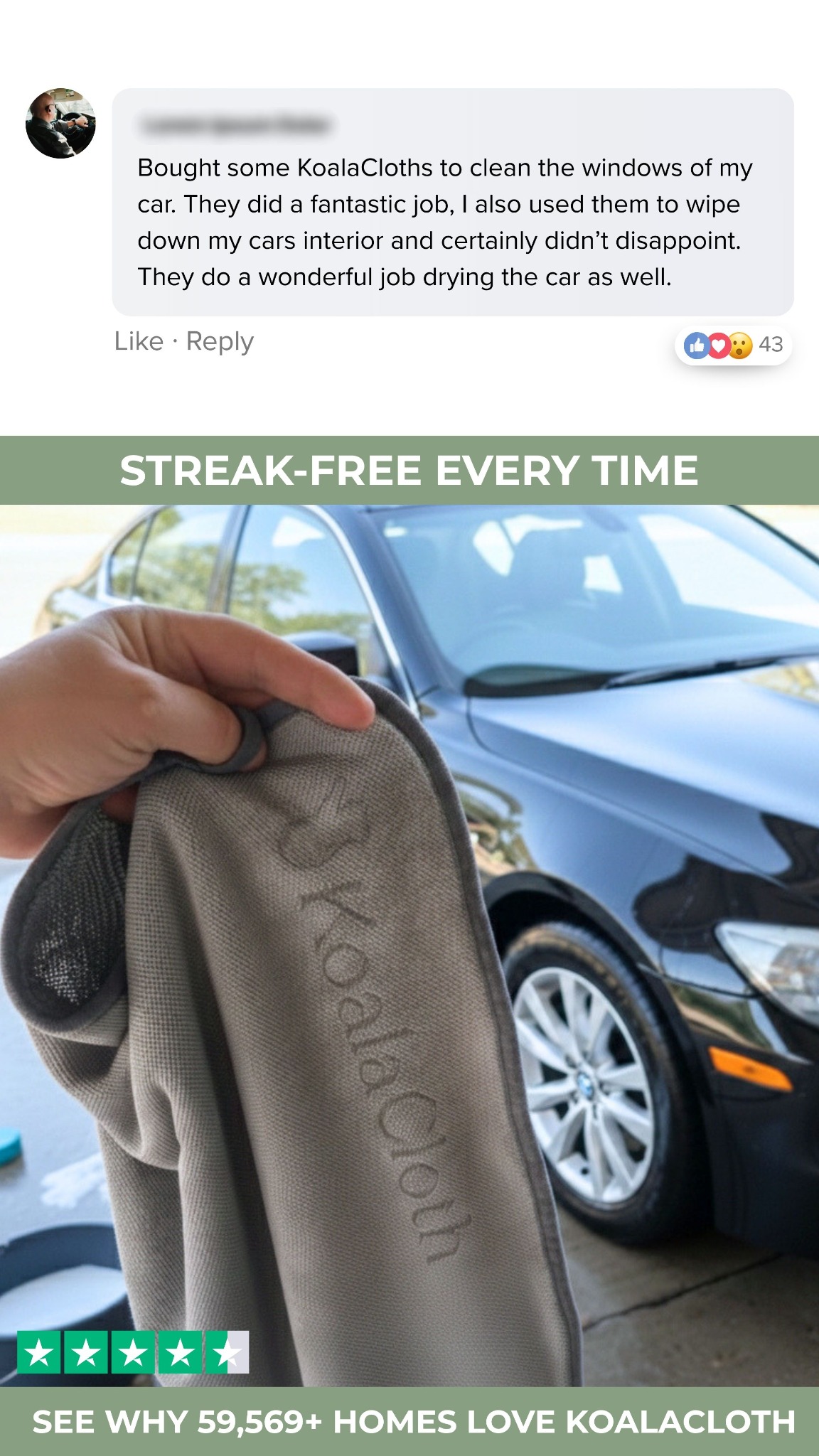 KoalaCloth Facebook ad