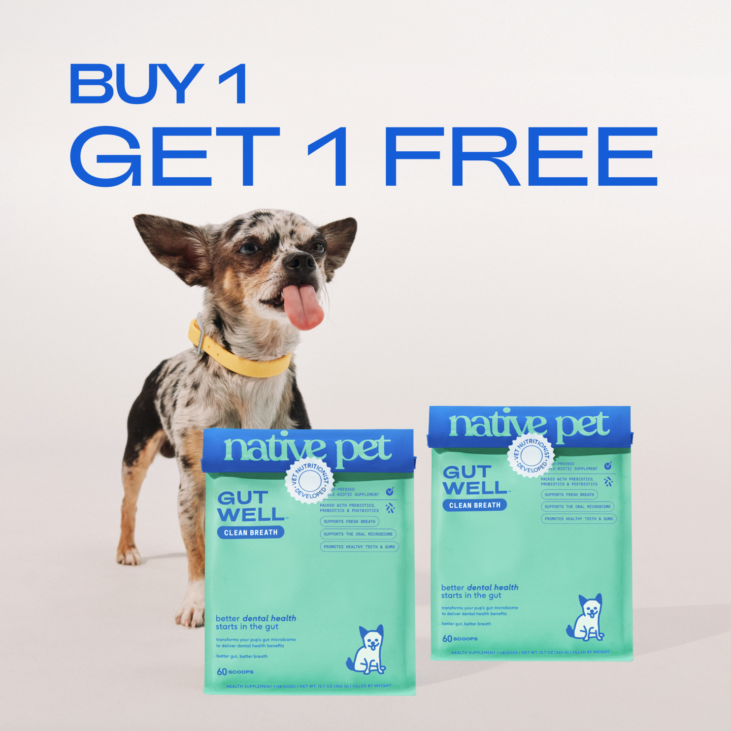 Native Pet Facebook ad