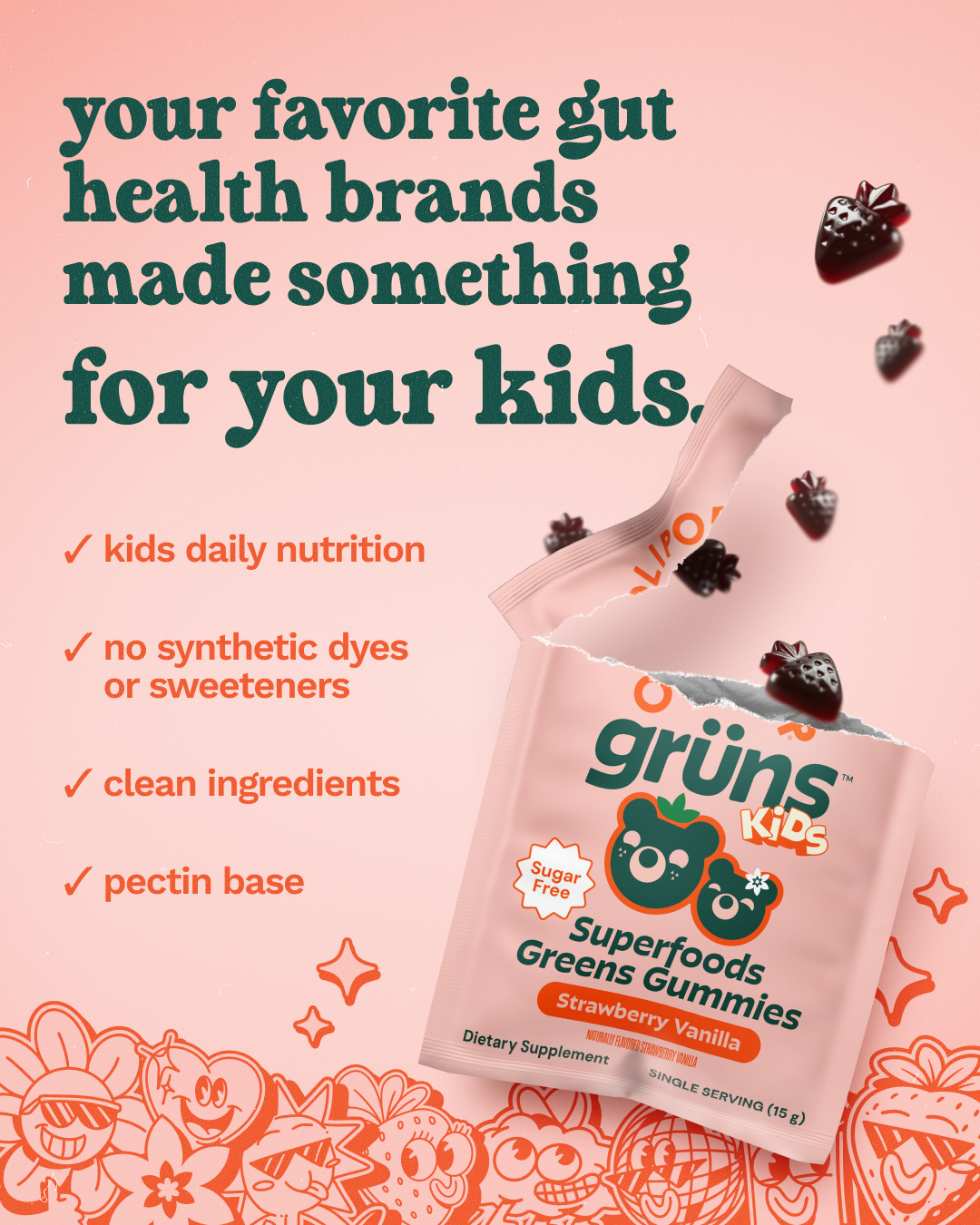 Grüns Kids Facebook ad