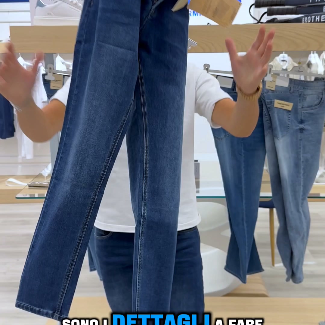 Three Brothers Formia Facebook ad: JEANS ELASTICIZZATI 2 PZ €50