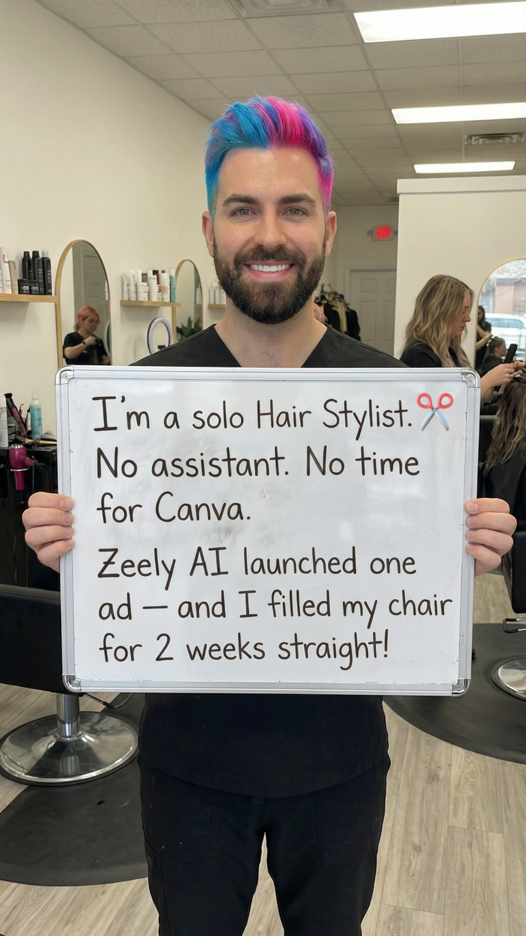 Zeely Facebook ad