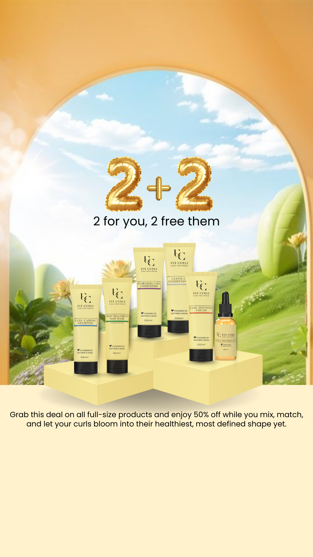 Eve Curls Facebook ad