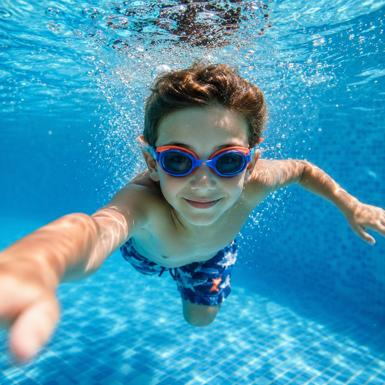 Laura Wilson Facebook ad: Why Your Kid Keeps Ripping Their Goggles Off Mid-Swim